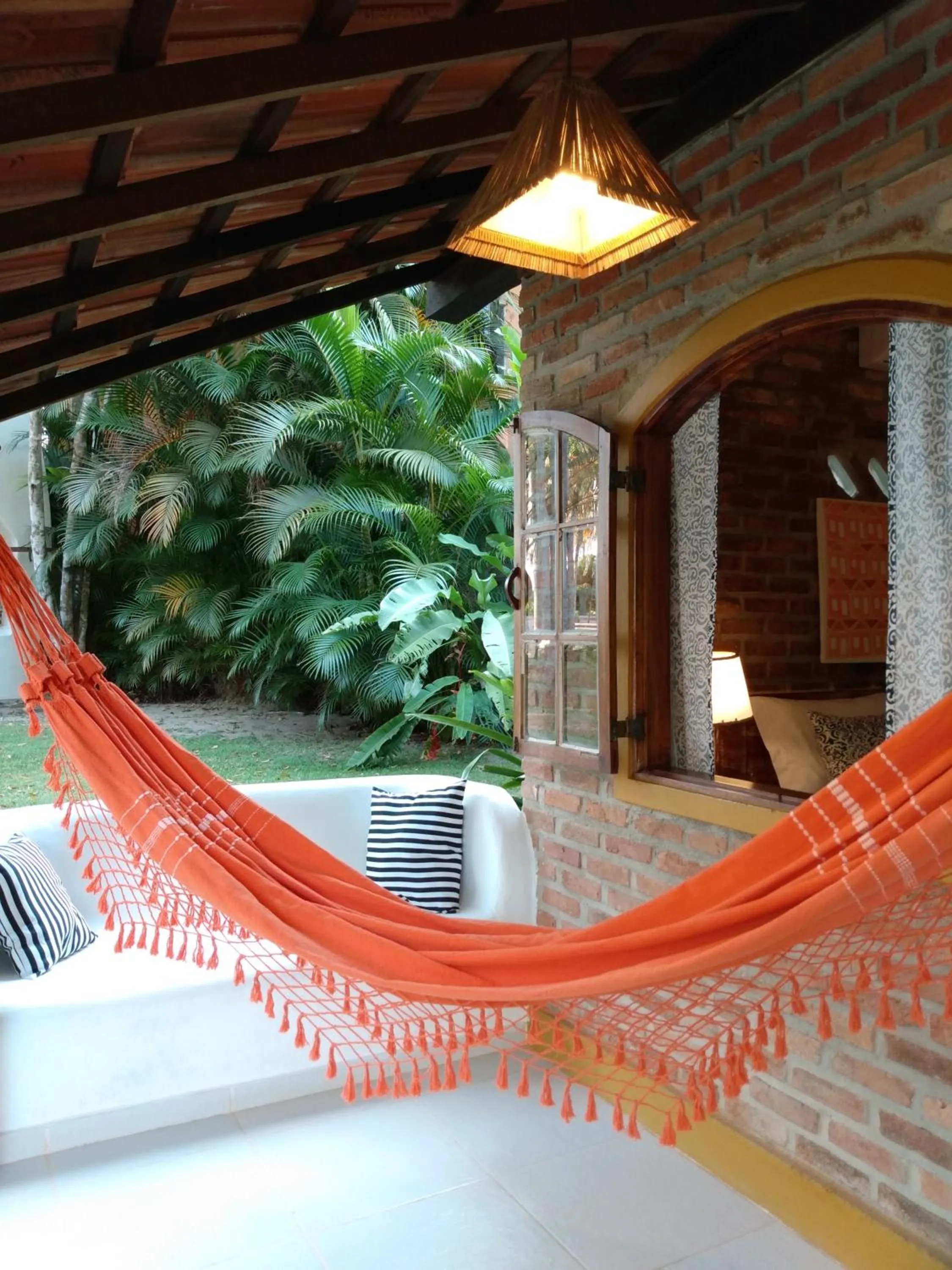Balcony/Terrace in Pousada Atlântida