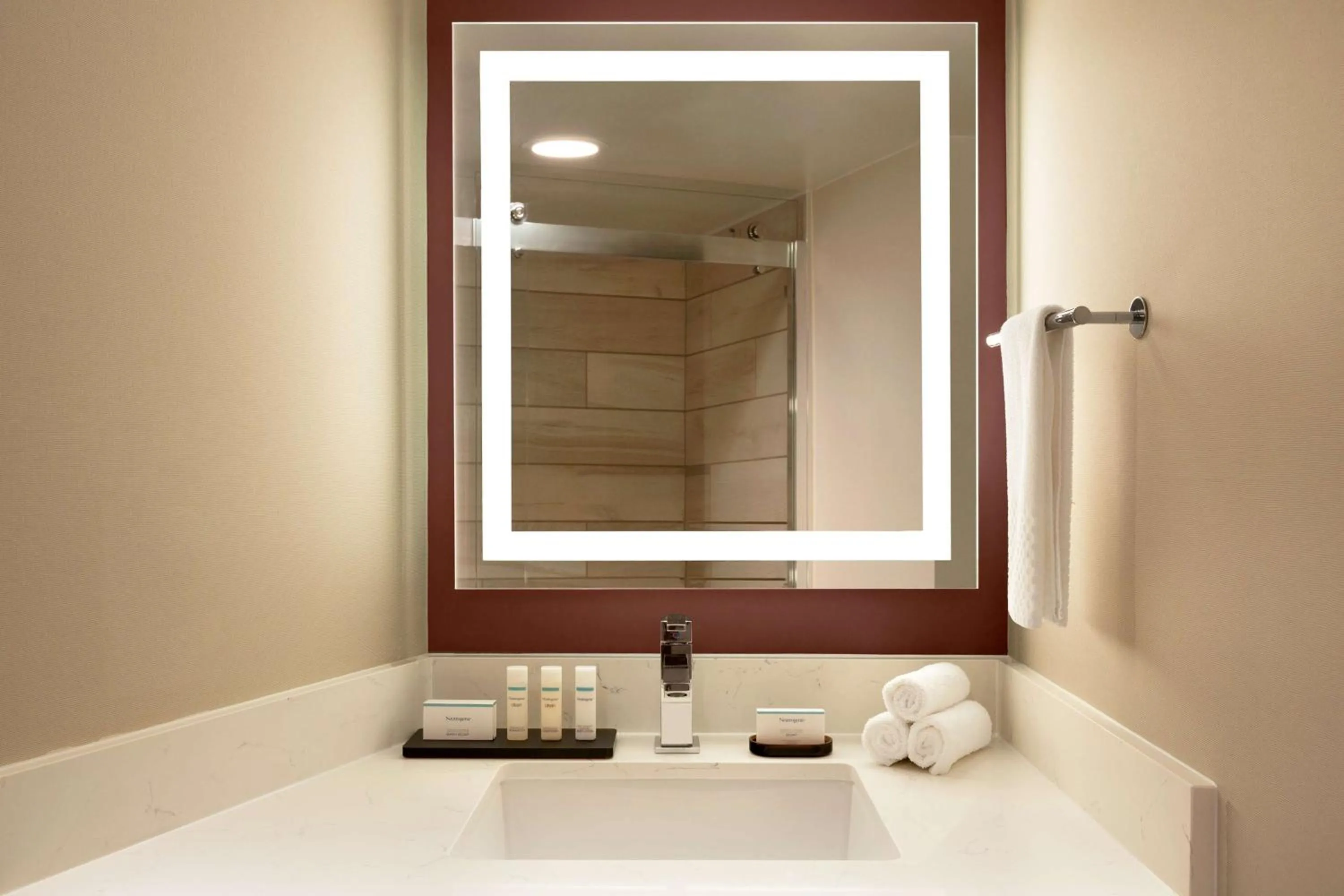 Bathroom in Embassy Suites by Hilton Phoenix Downtown North