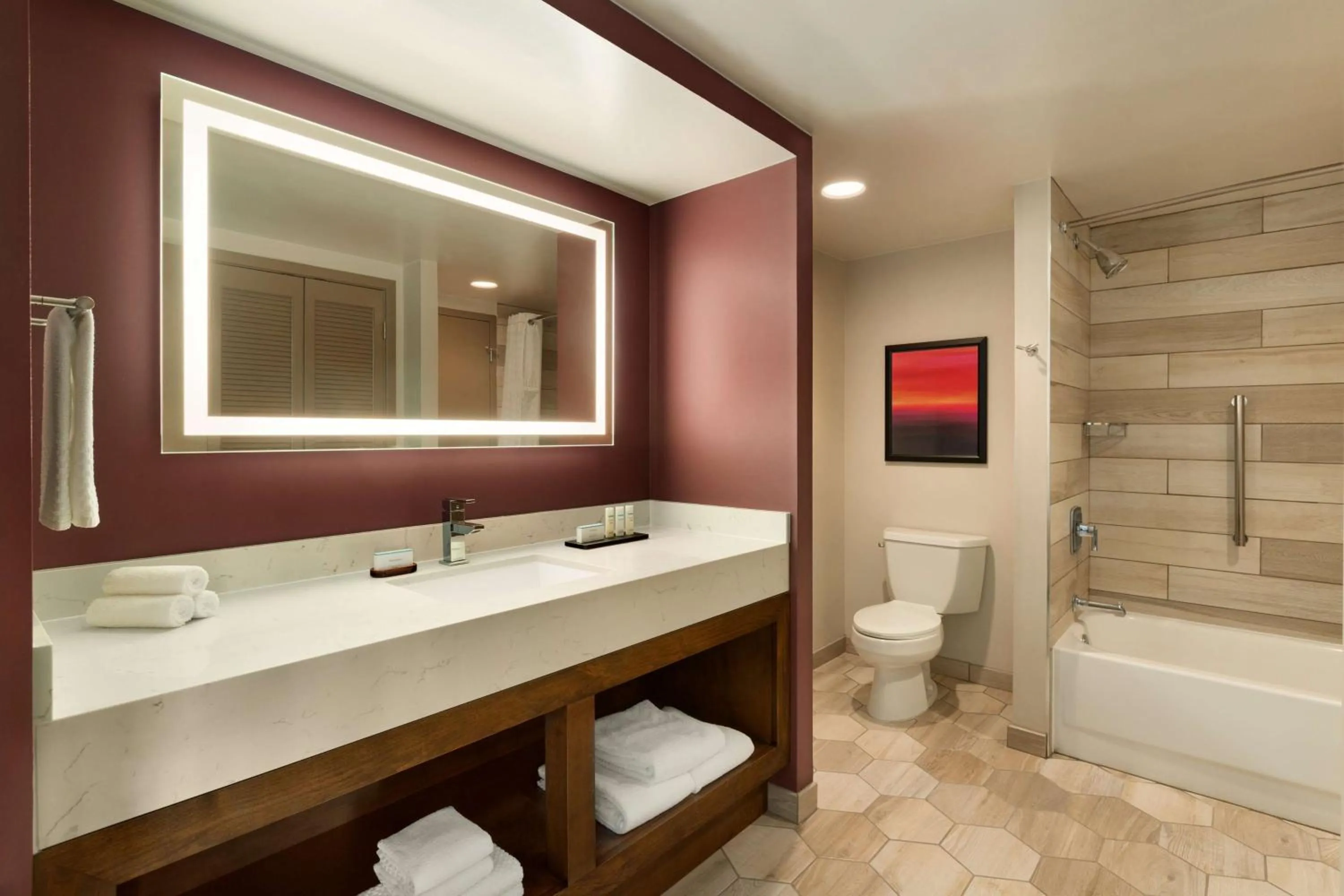 Bathroom in Embassy Suites by Hilton Phoenix Downtown North