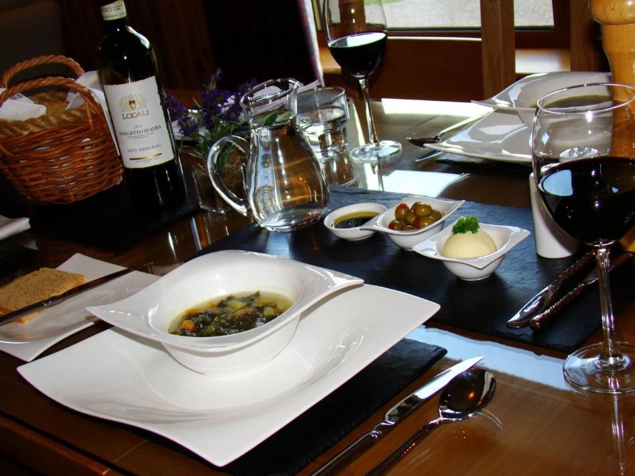 Food and drinks in Binnilidh Mhor B&B