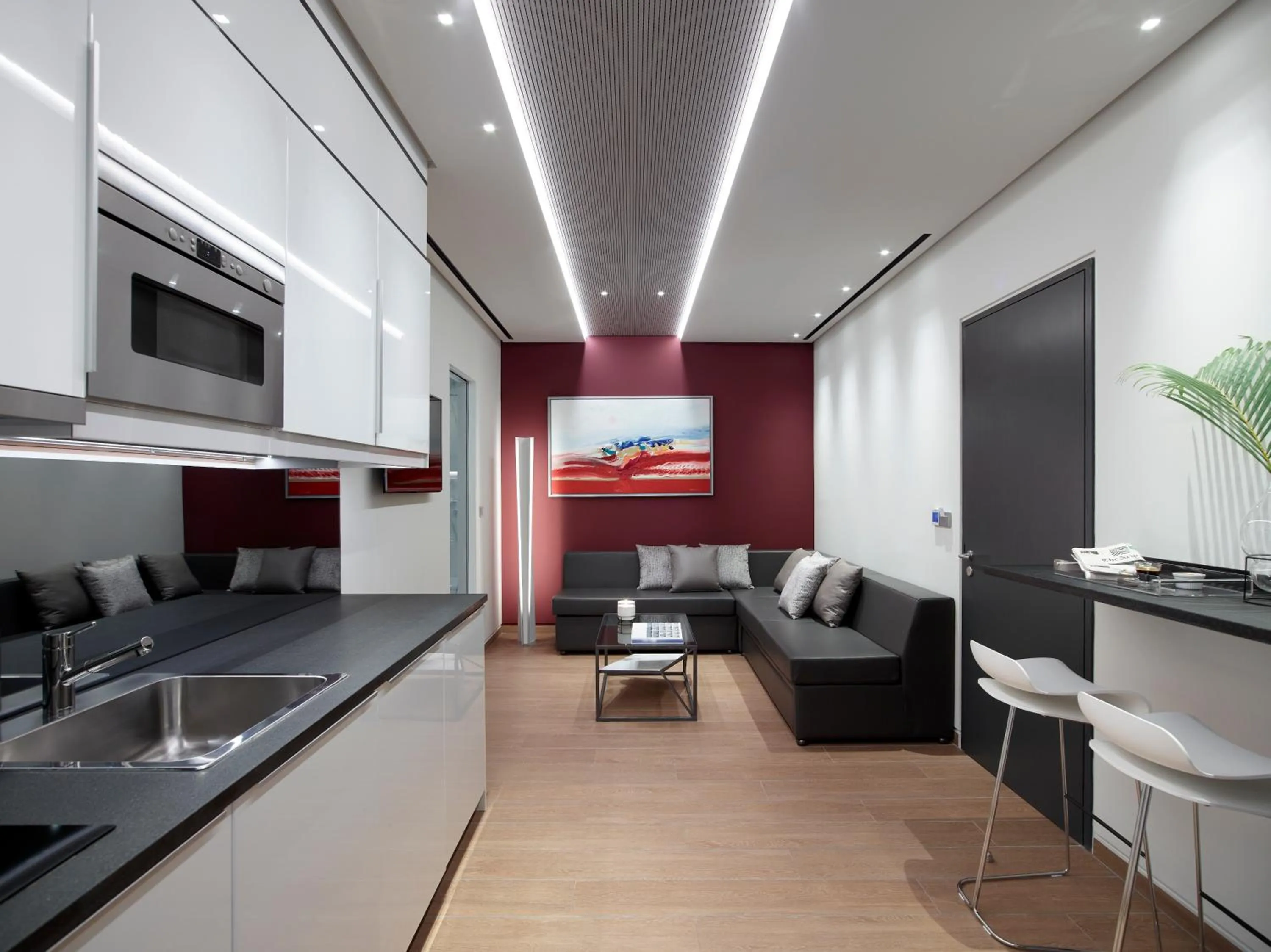 Kitchen or kitchenette in Athens Ikon