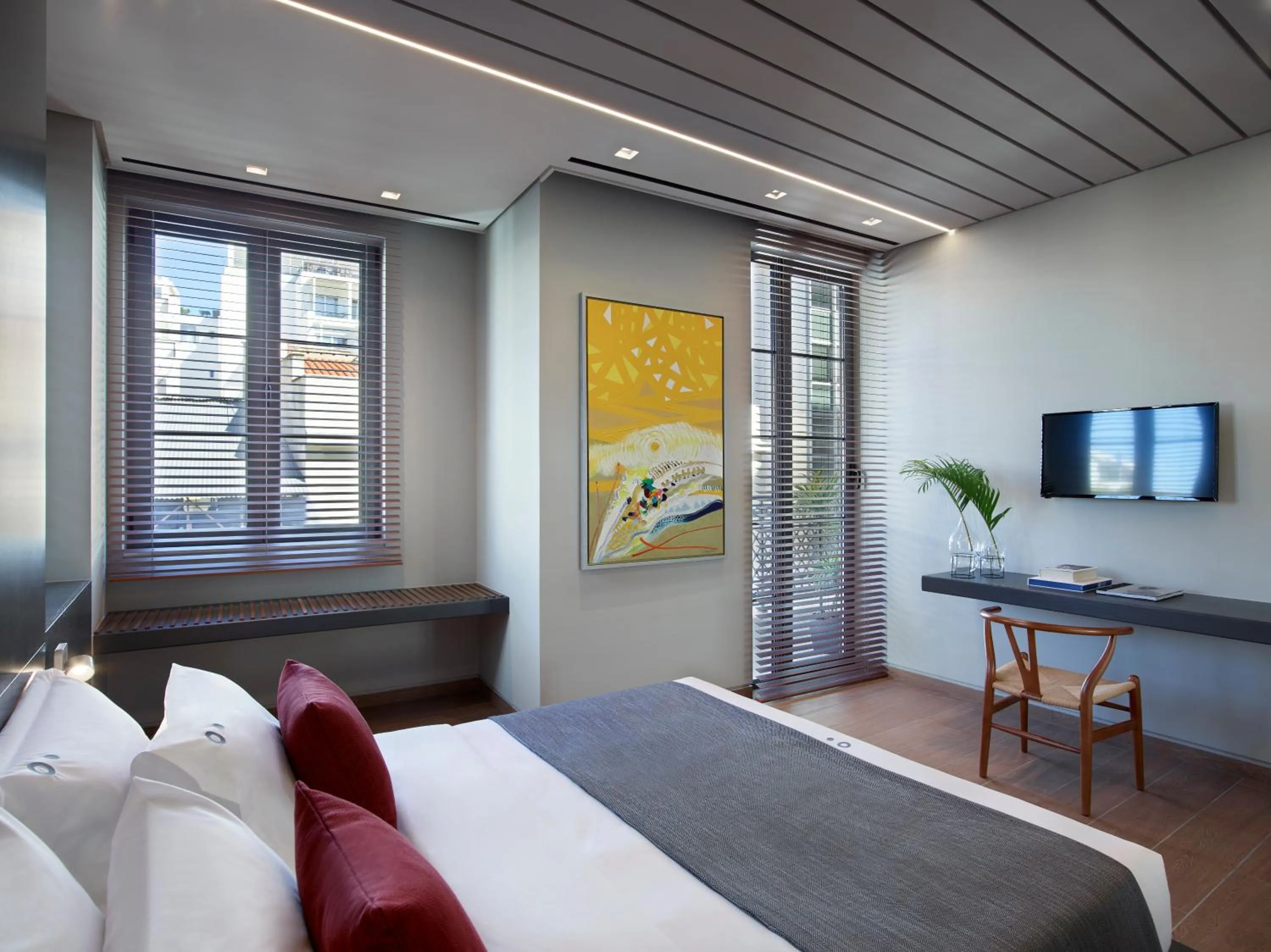 Bedroom, Bed in Athens Ikon