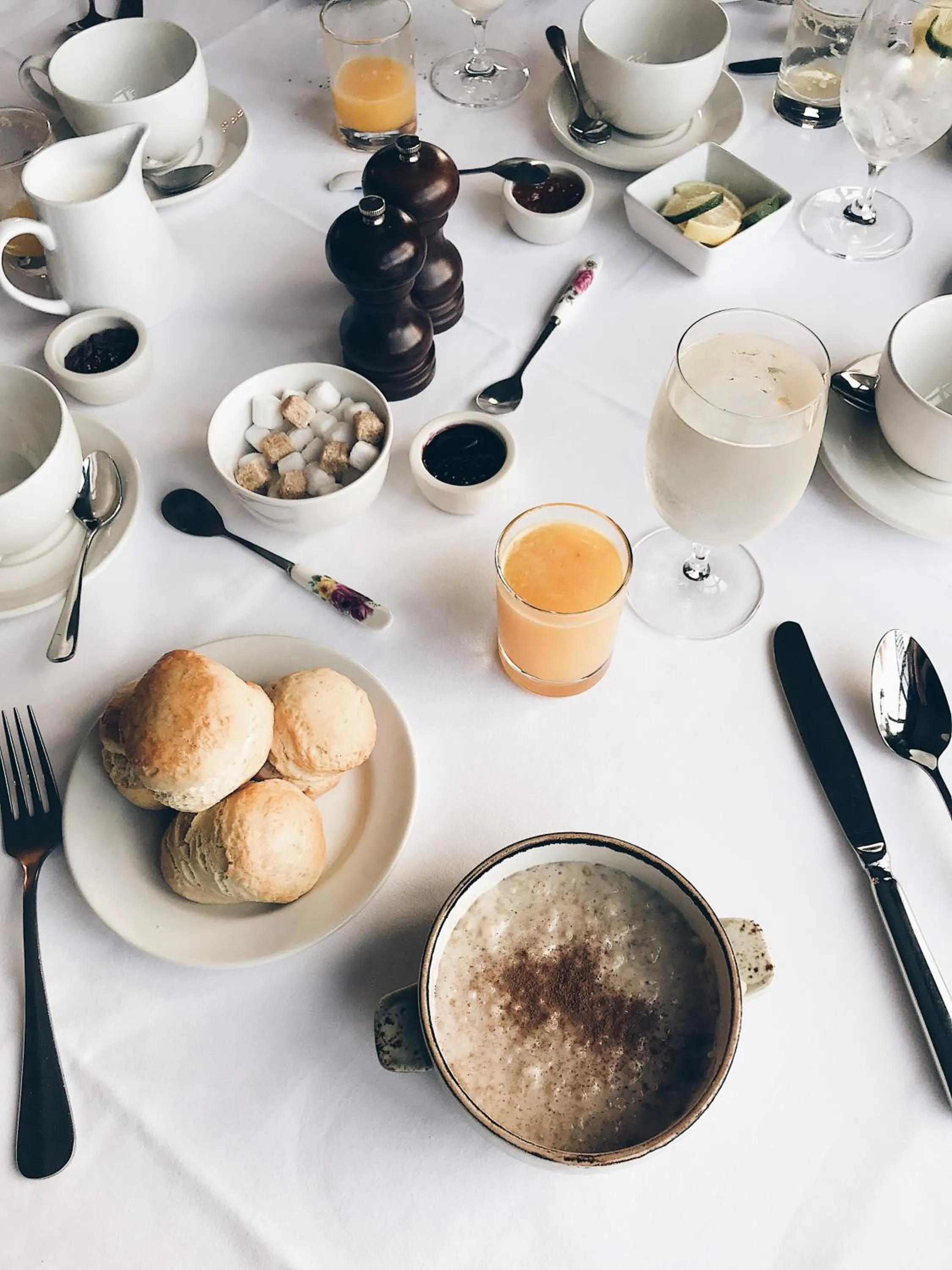 Breakfast in Kinloch Lodge Hotel and Restaurant