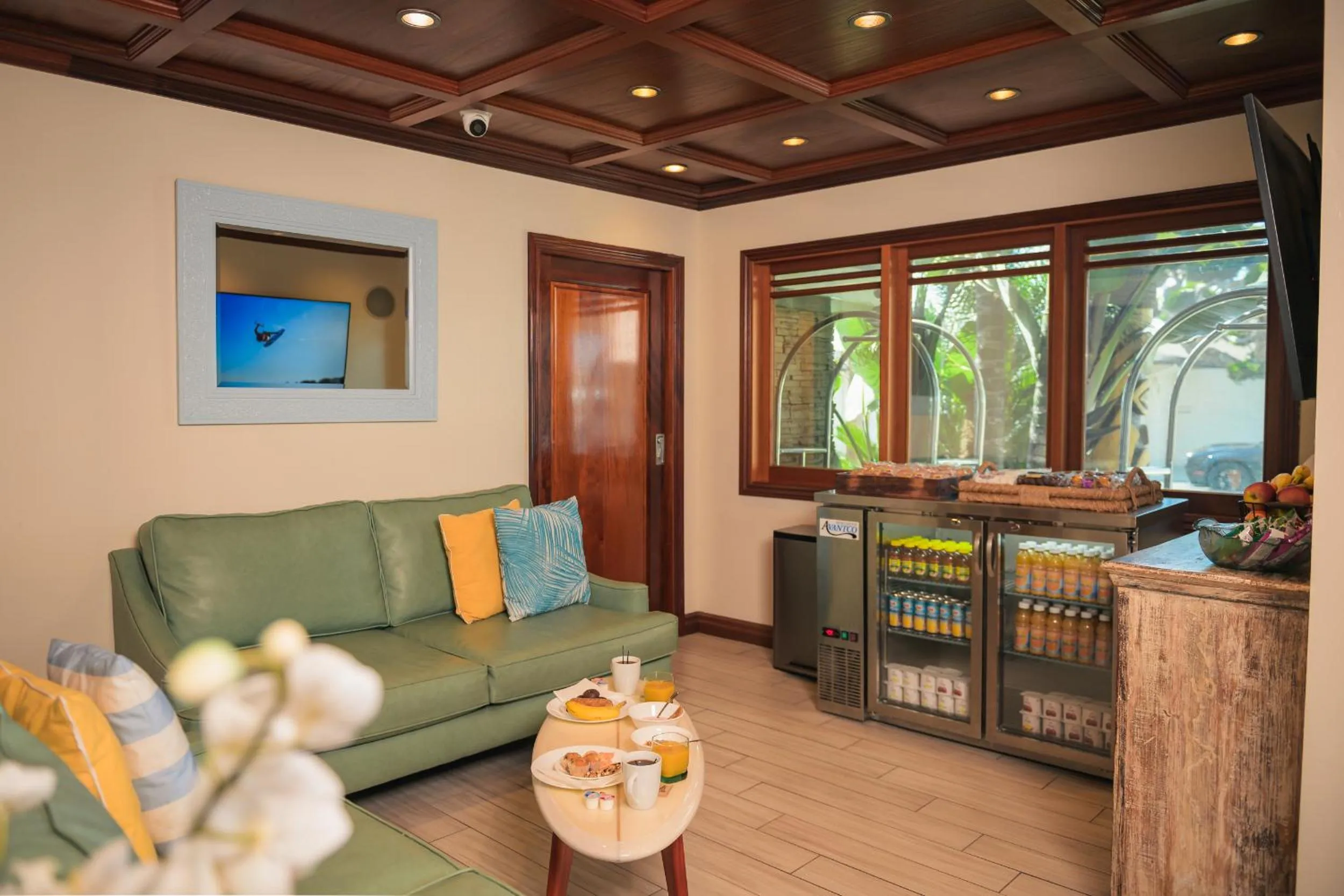 Breakfast in Ocean Palms Beach Resort