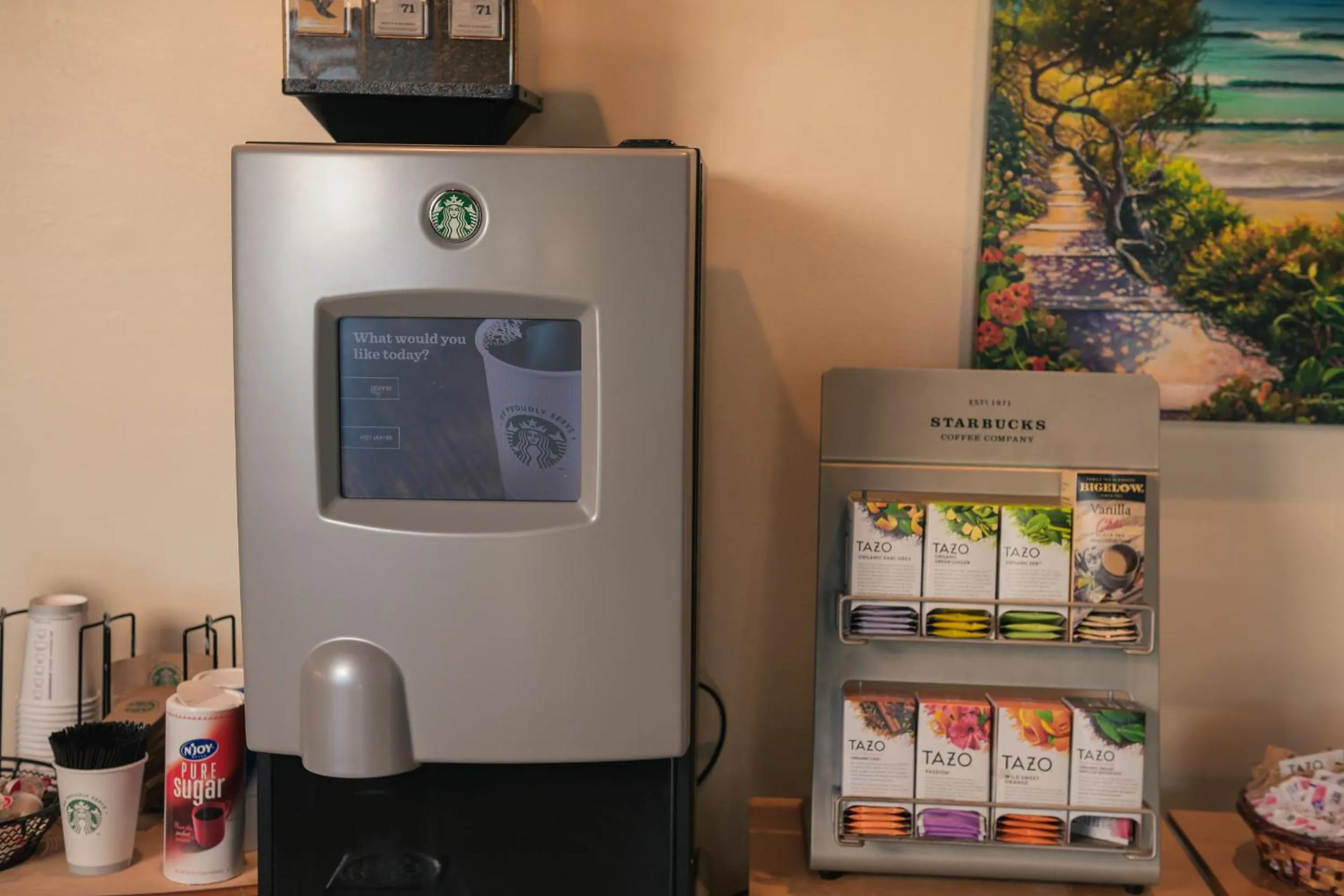Breakfast in Ocean Palms Beach Resort