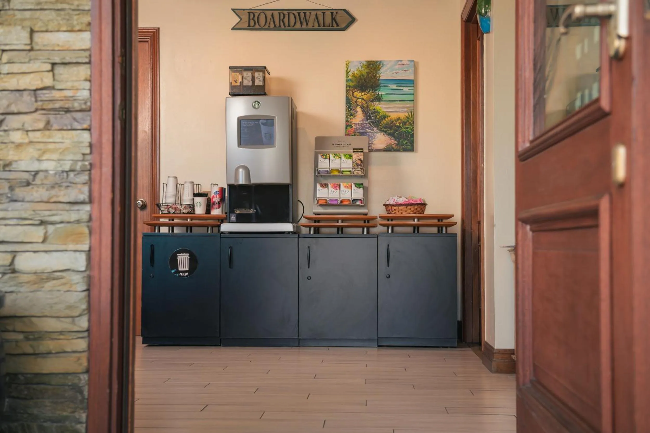 Breakfast in Ocean Palms Beach Resort