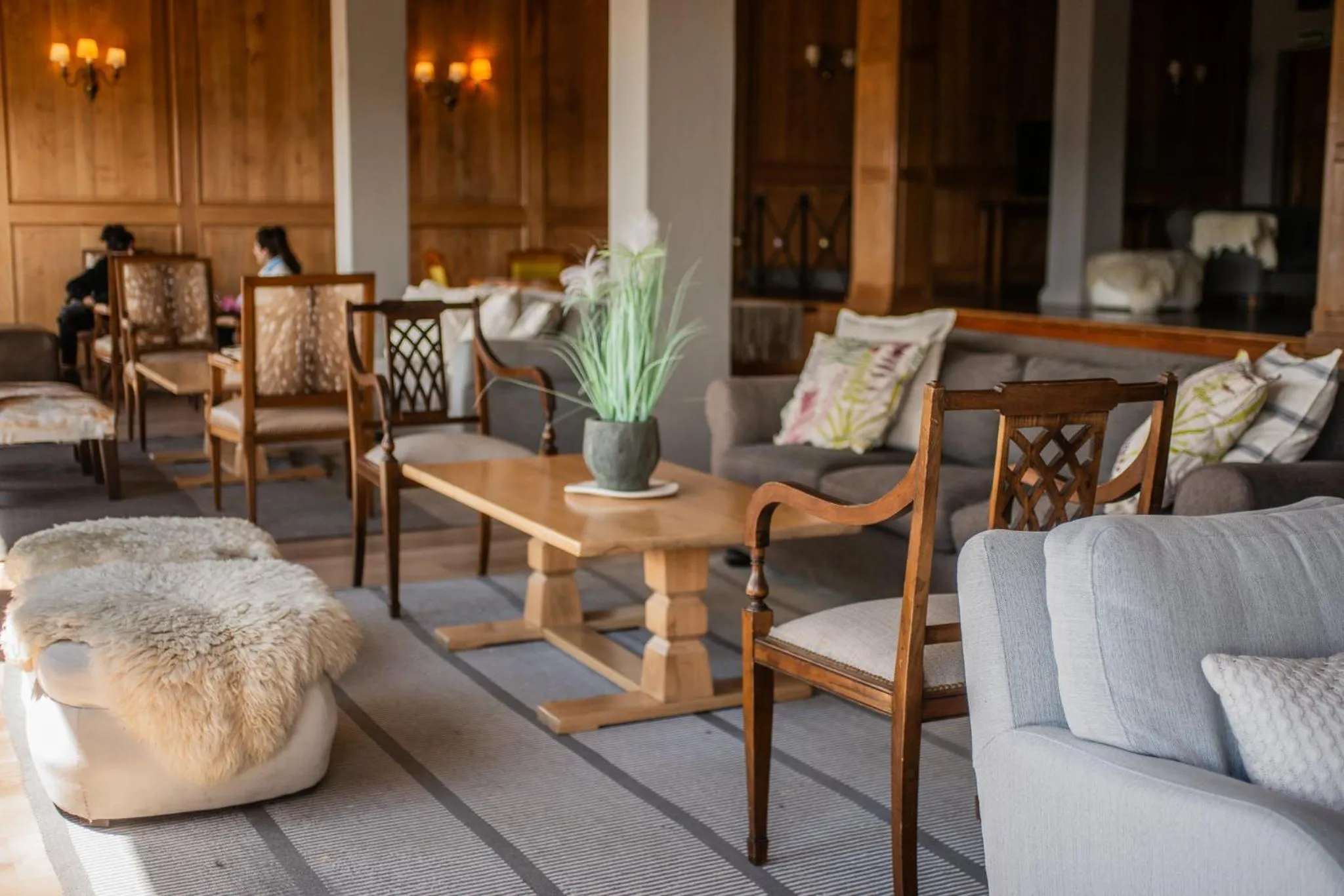 Living room in Hotel Tres Reyes