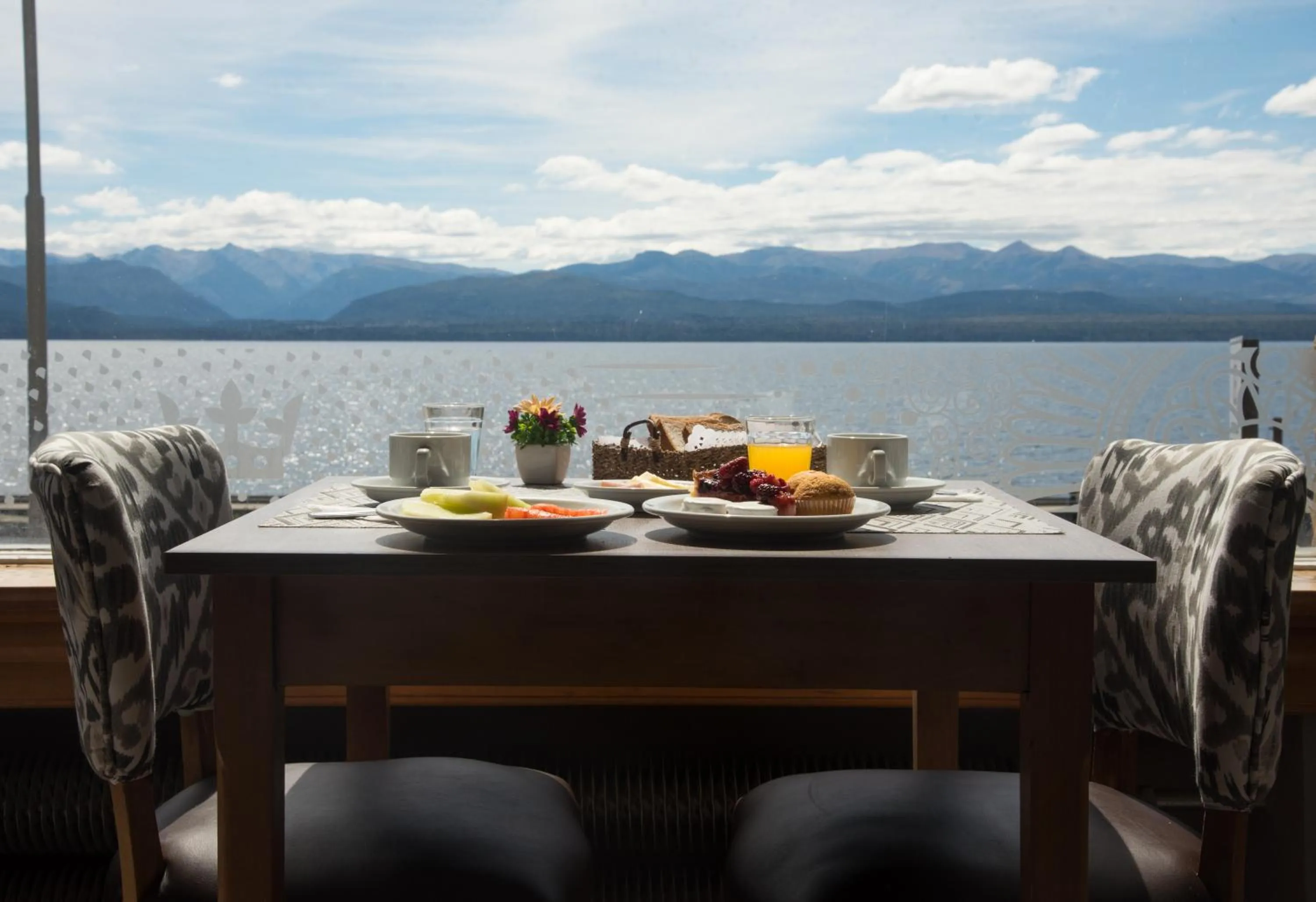 Lake view in Hotel Tres Reyes