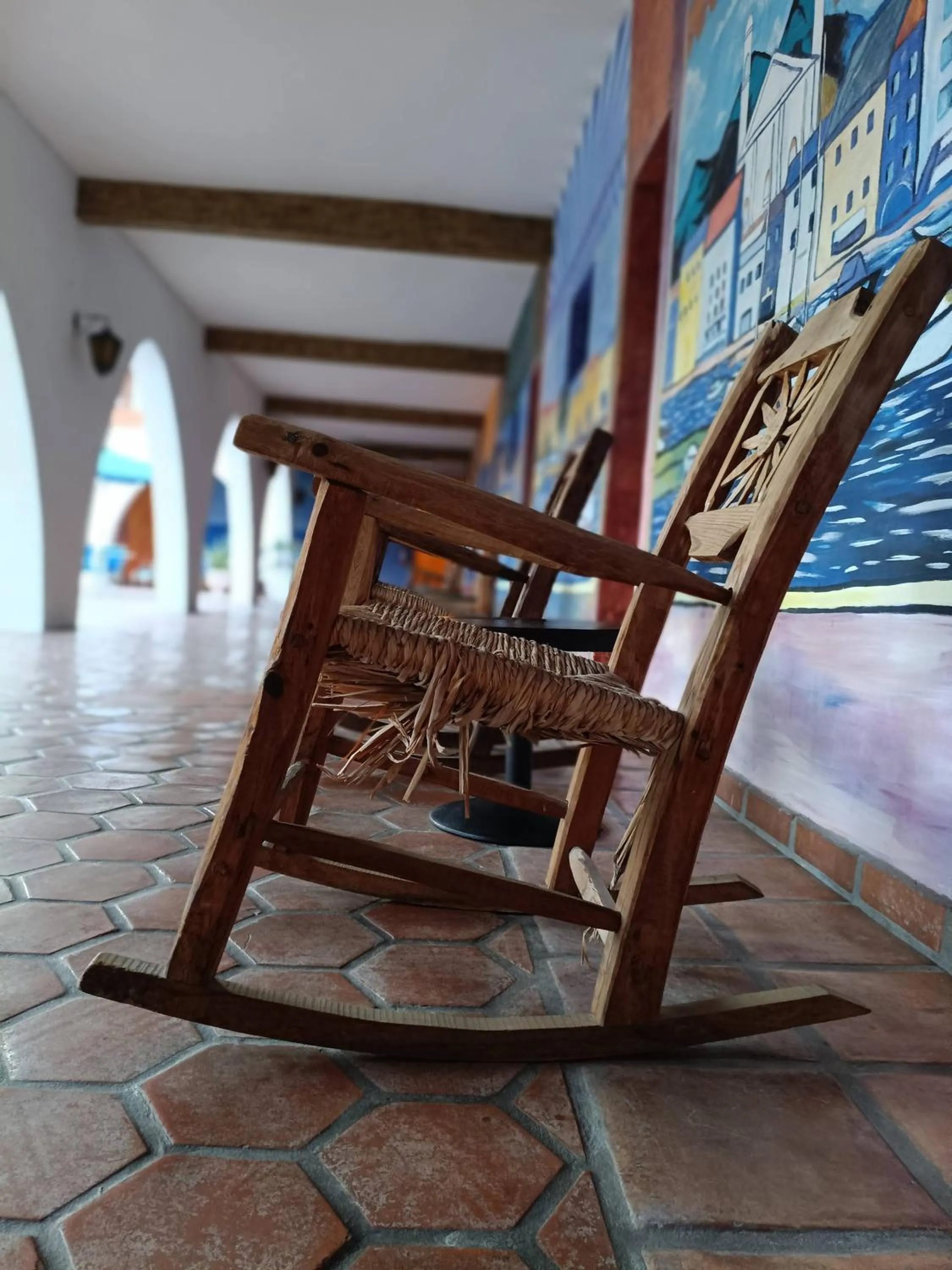 Property building in Hotel Hacienda Bugambilias La Paz