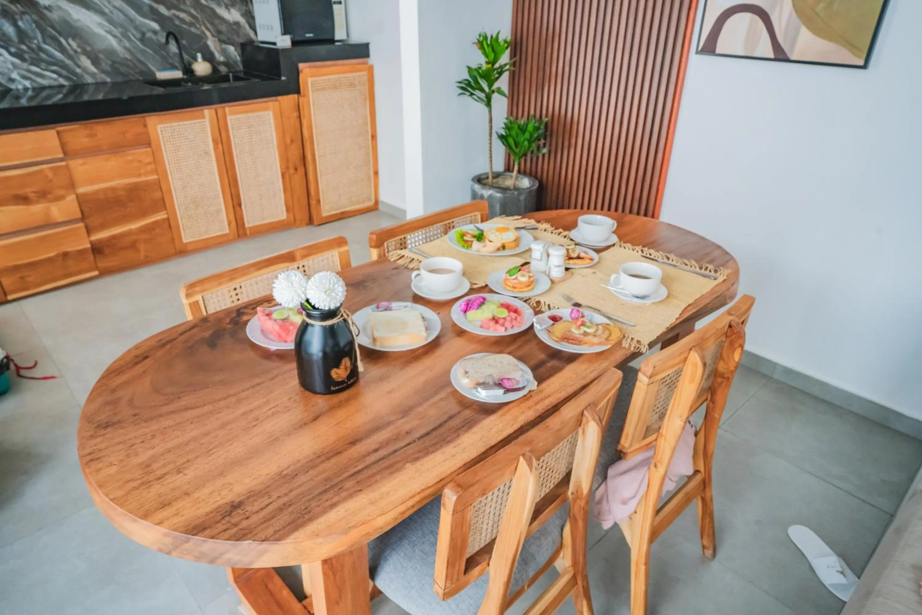 Breakfast in Awila Villas Kuta by The Wina Resorts