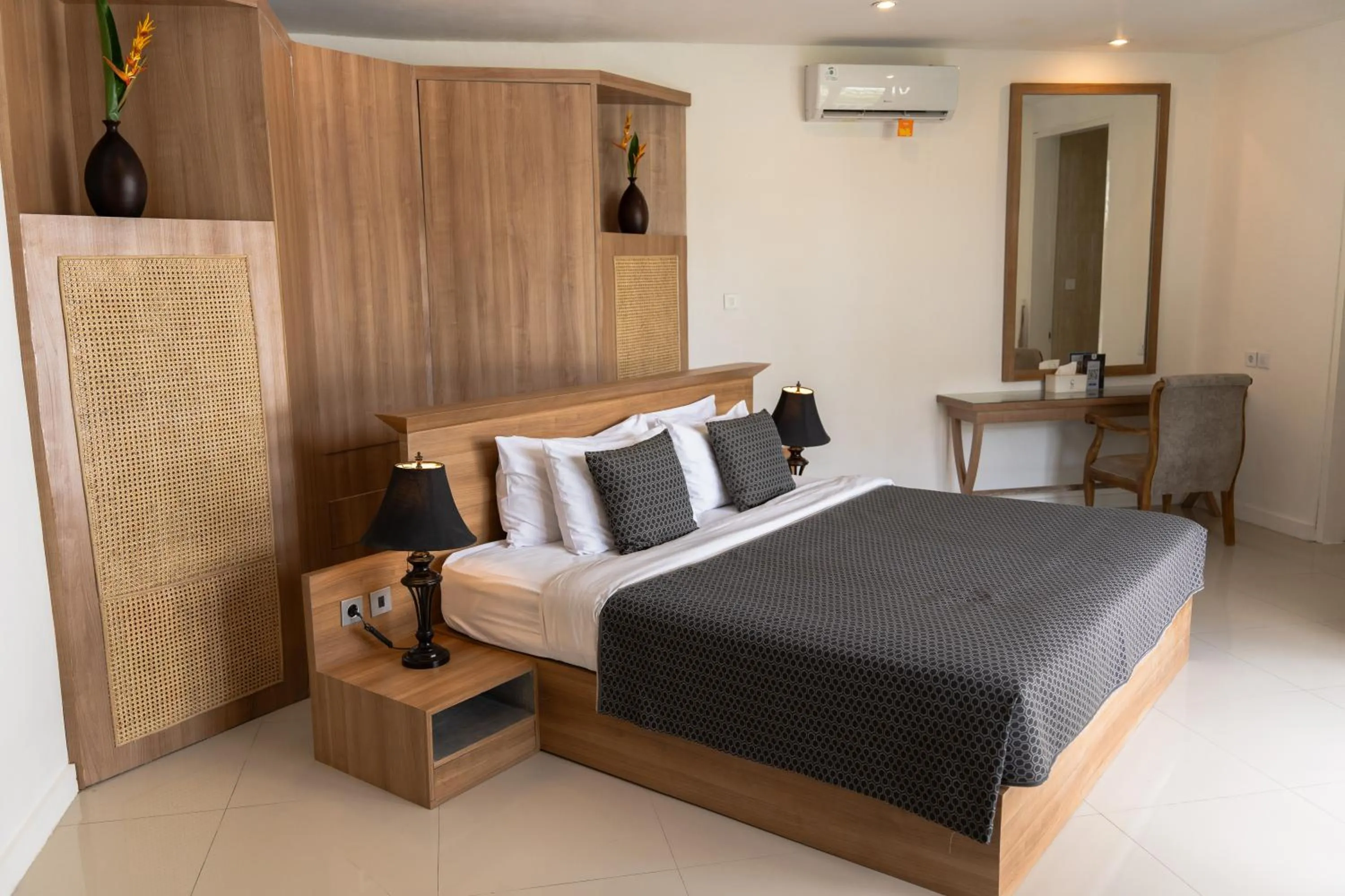 Bed in Awila Villas Kuta by The Wina Resorts