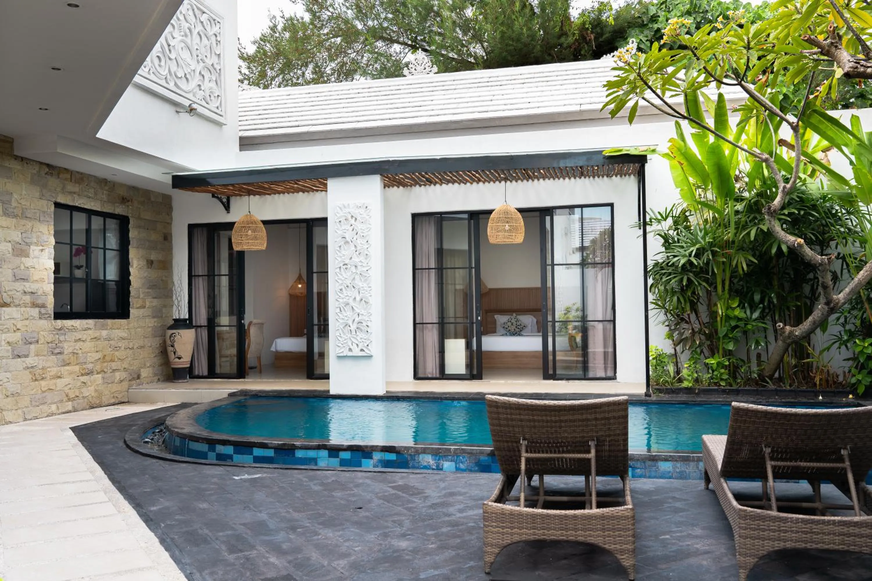 Property building in Awila Villas Kuta by The Wina Resorts