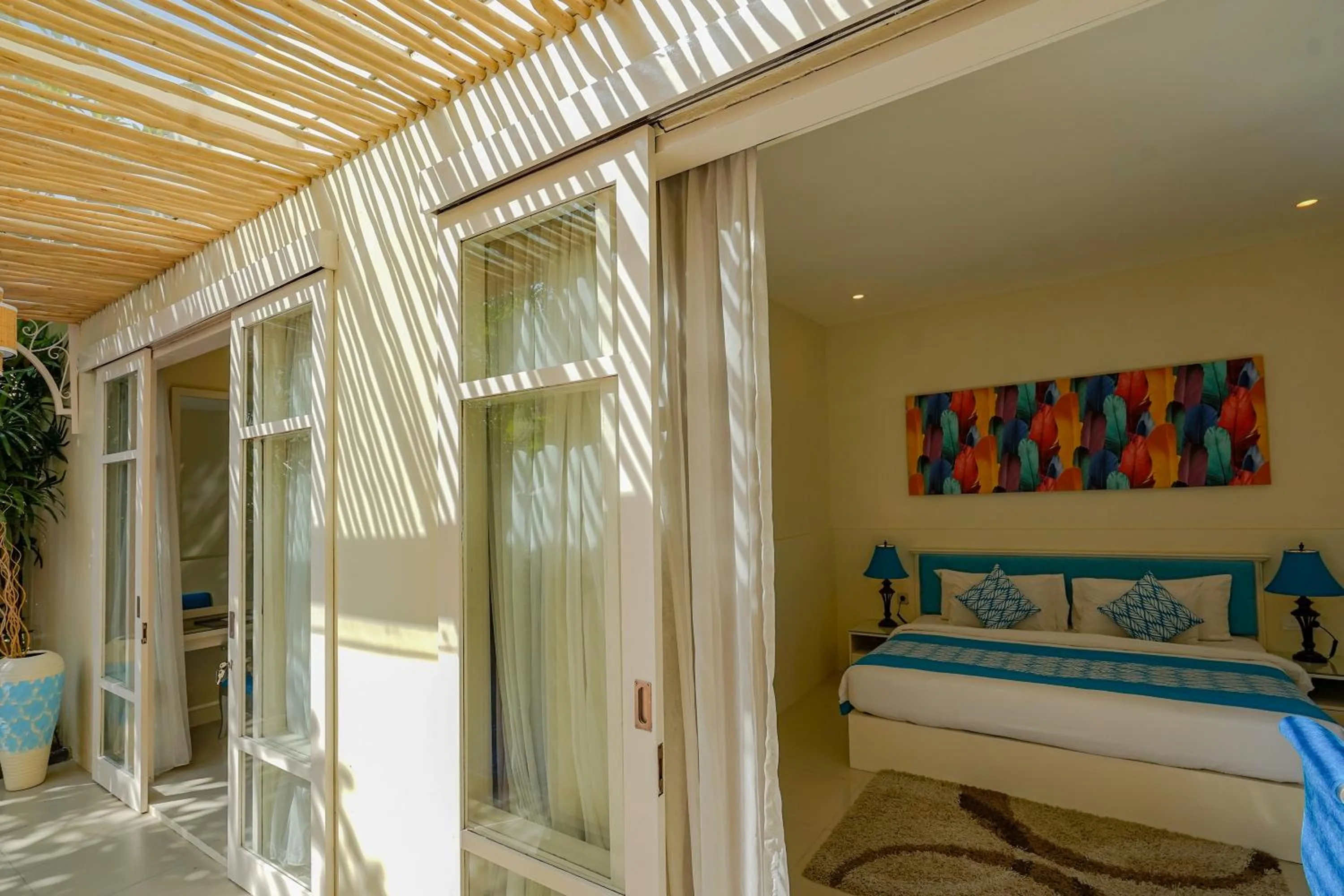 Bedroom, Bed in Awila Villas Kuta by The Wina Resorts