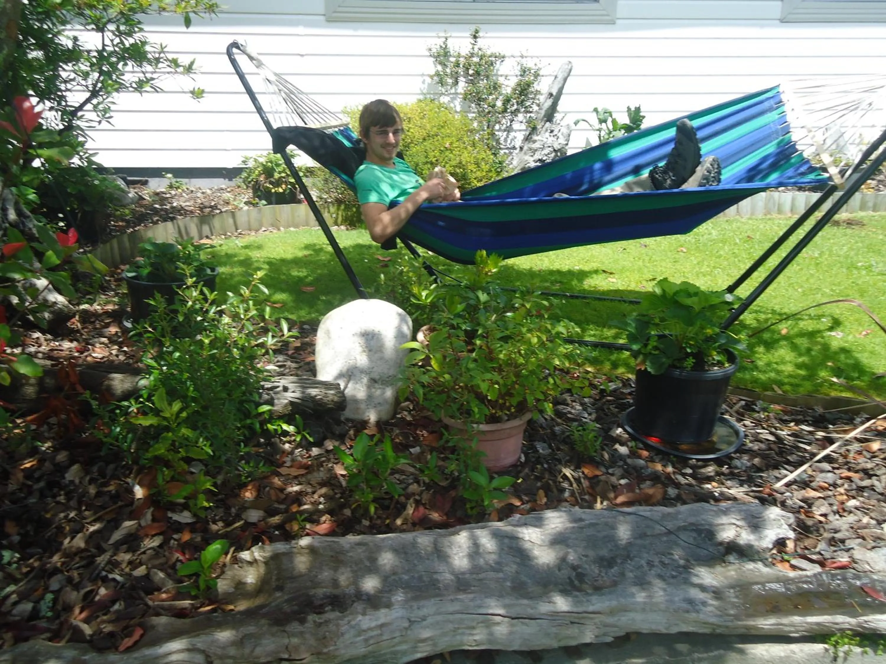 Garden in Tripinn Motel & Share Accommodation