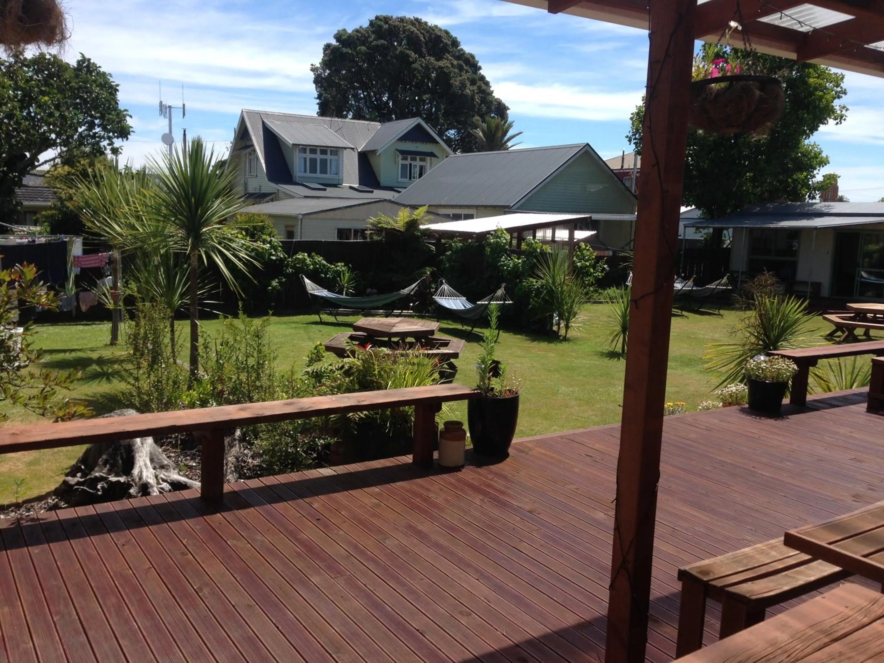 Balcony/Terrace in Tripinn Motel & Share Accommodation