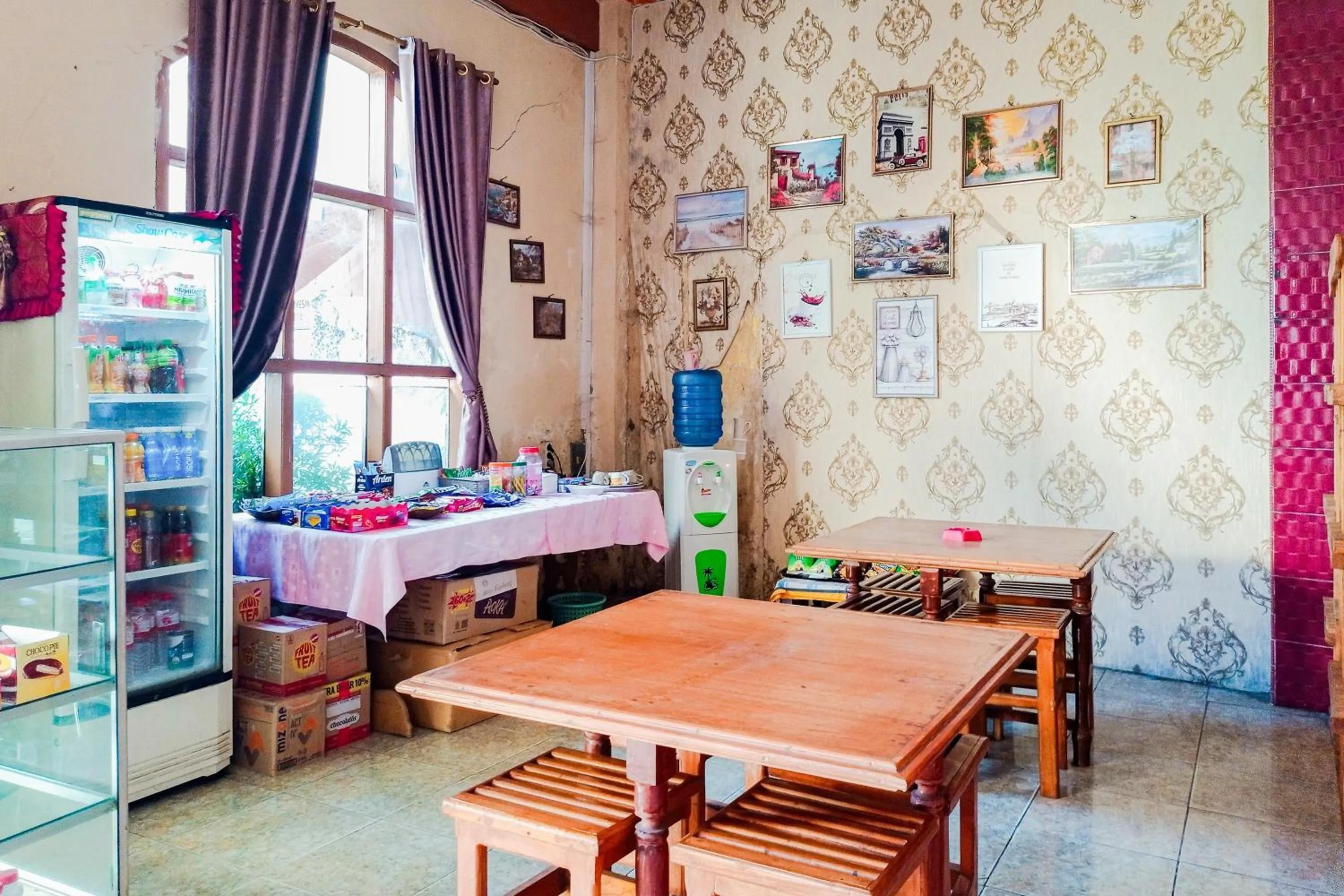 Seating area in Urbanview at Wedika Hotel Bengkulu