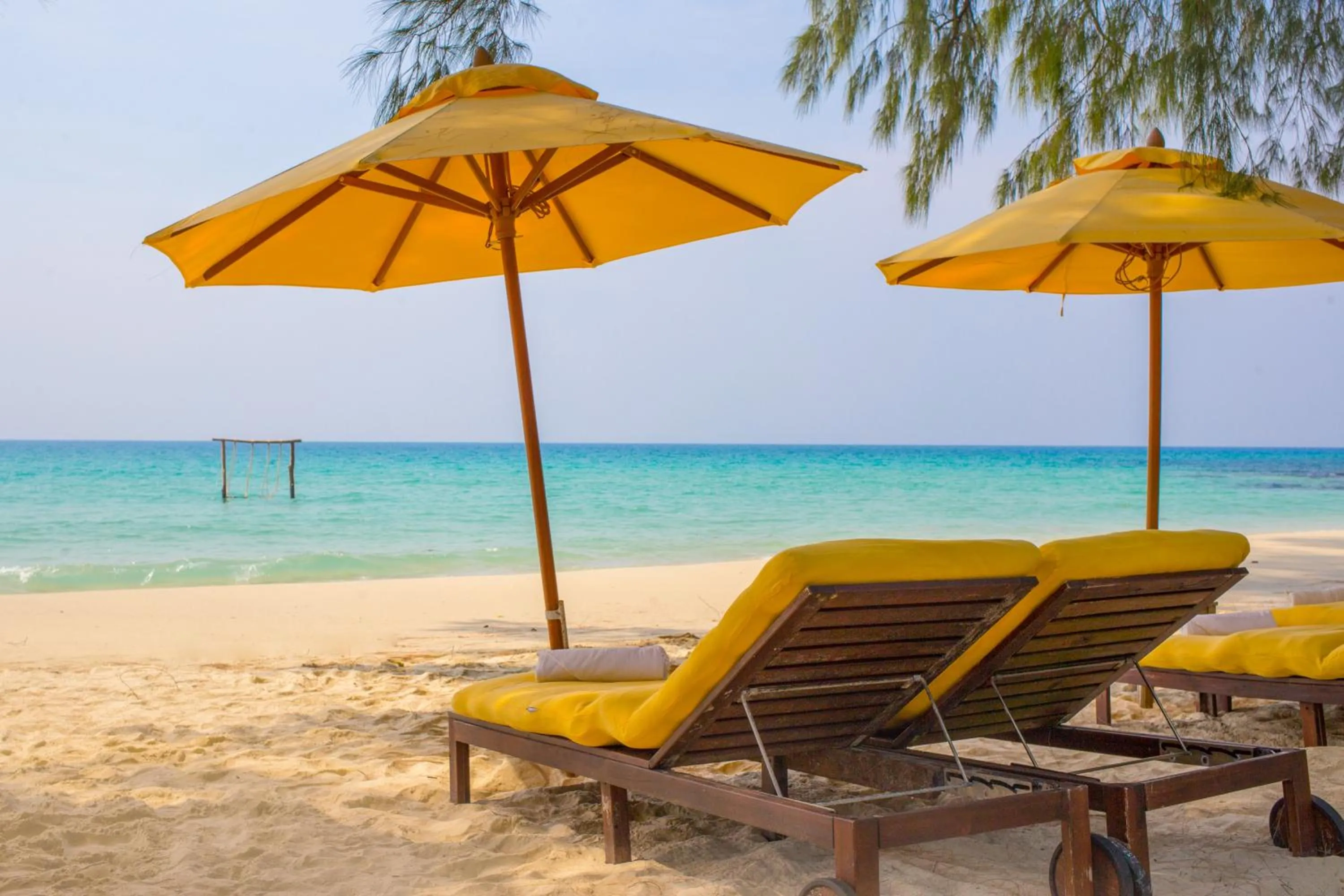 Beach in Soneva Kiri