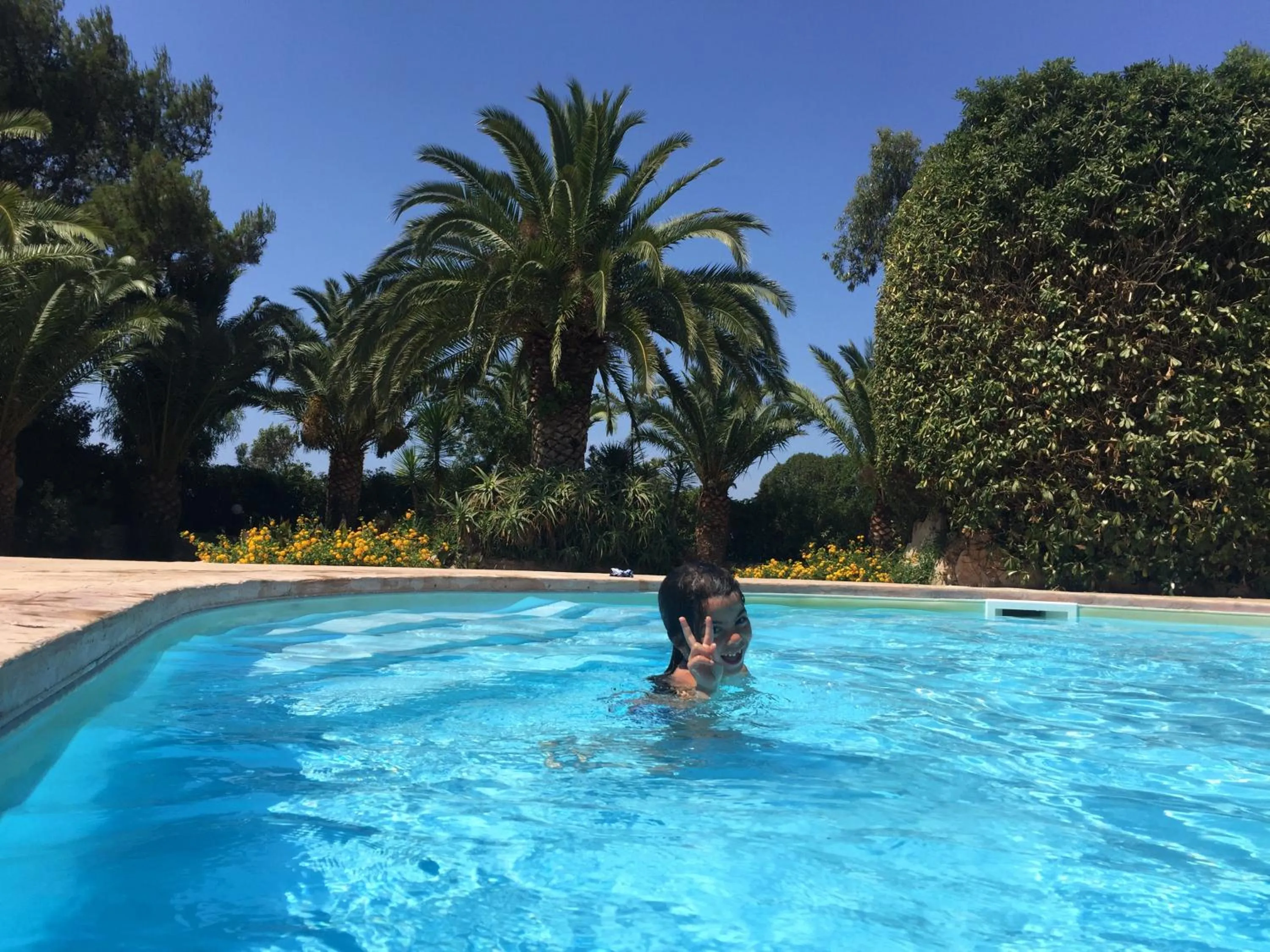 Swimming pool in Albergo Residenziale Menhirs