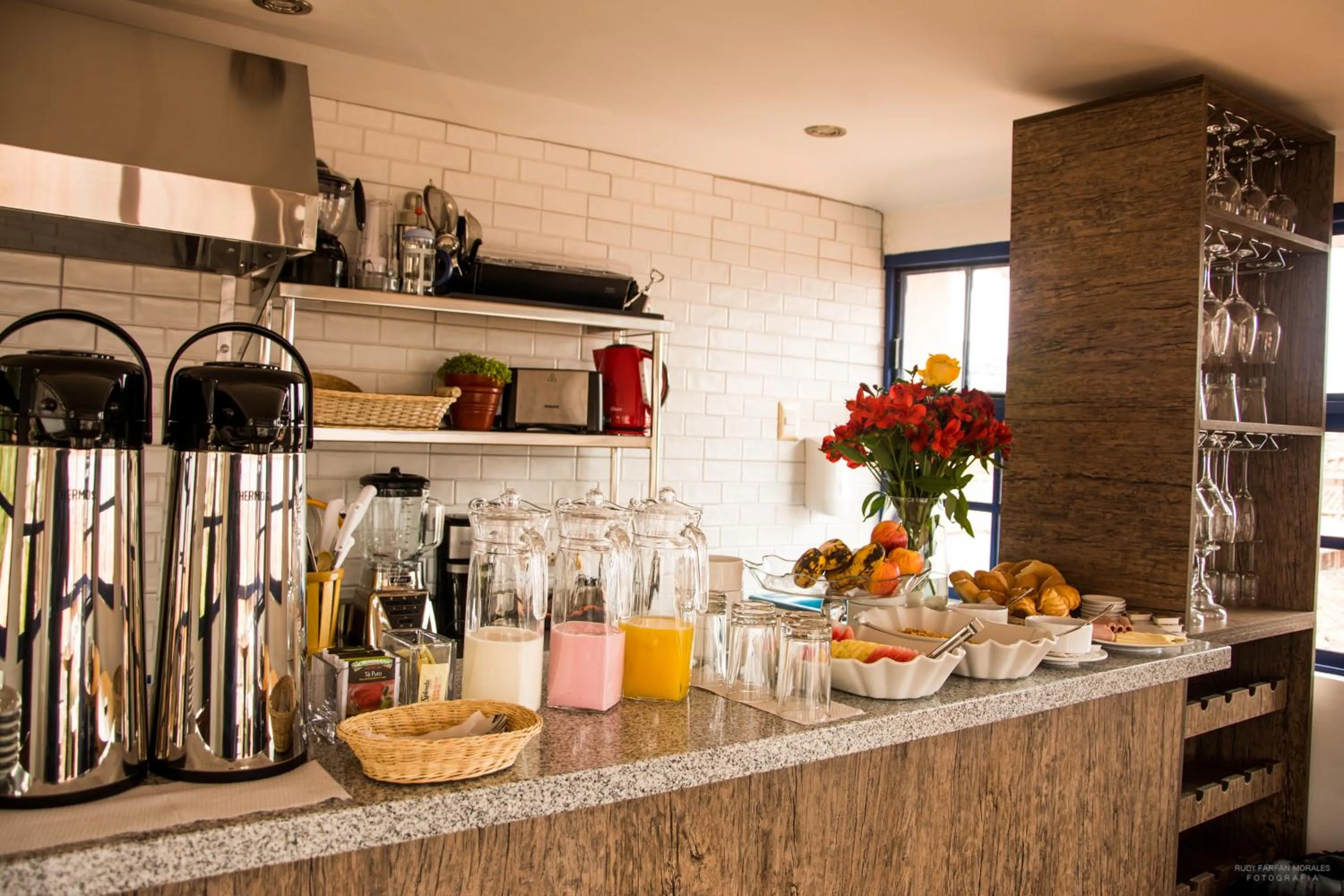 Food and drinks in Auka Boutique San Blas