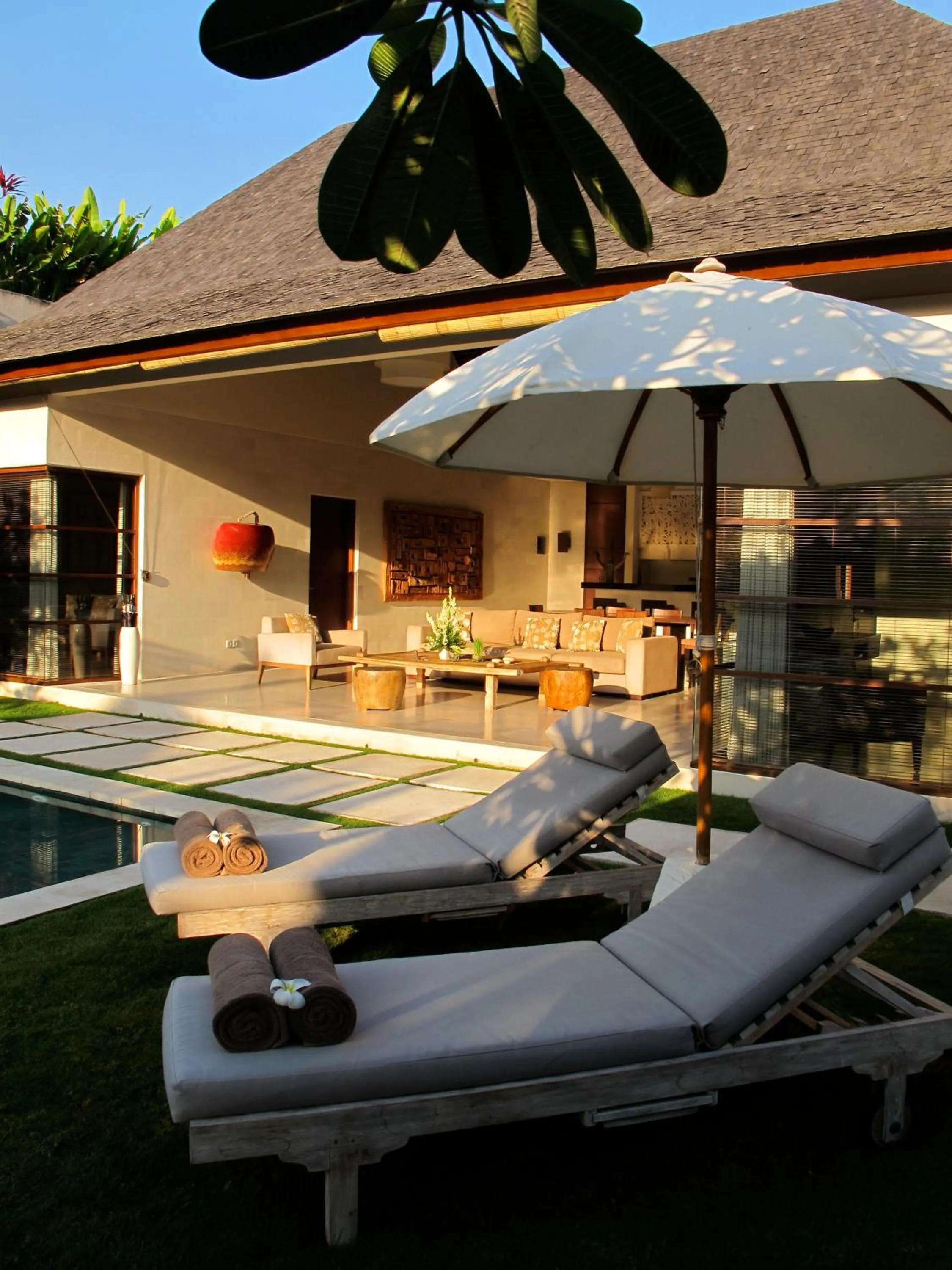 Patio in Nyaman Villas Seminyak