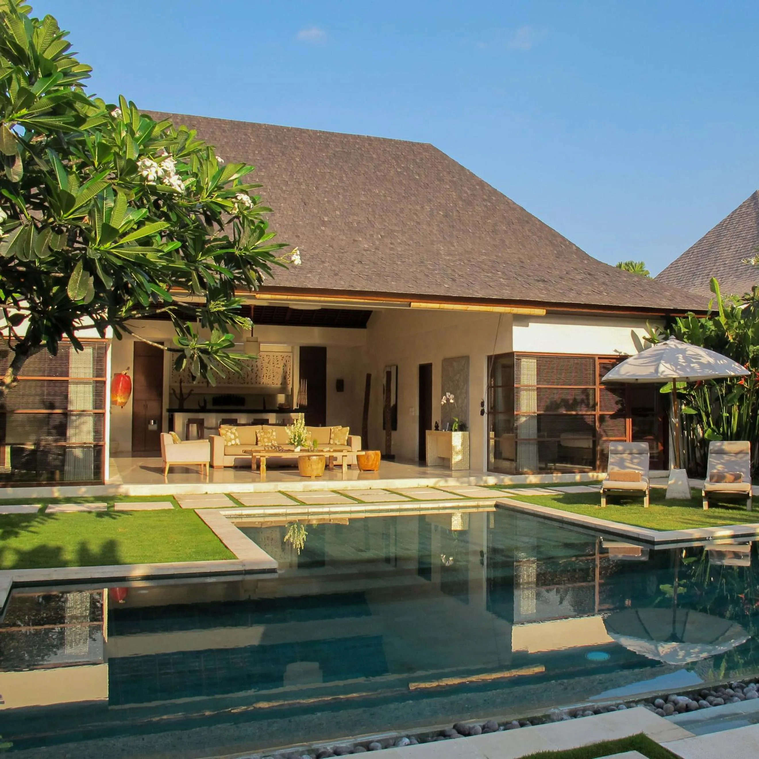 Property building in Nyaman Villas Seminyak