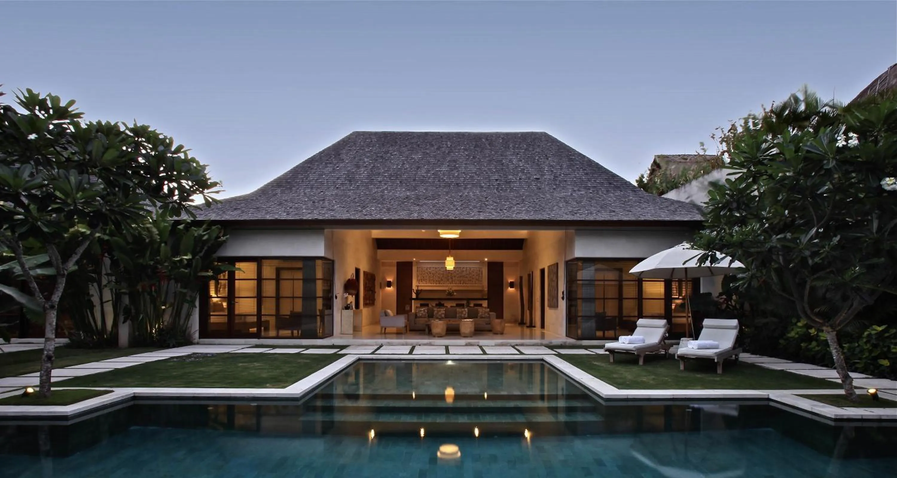 Property building in Nyaman Villas Seminyak