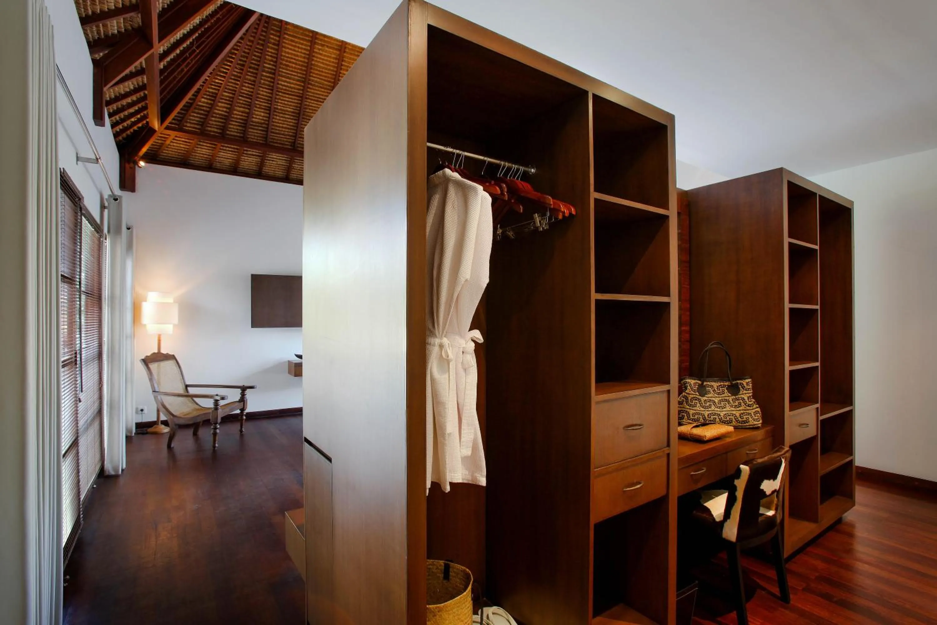 Seating area, Bed in Nyaman Villas Seminyak