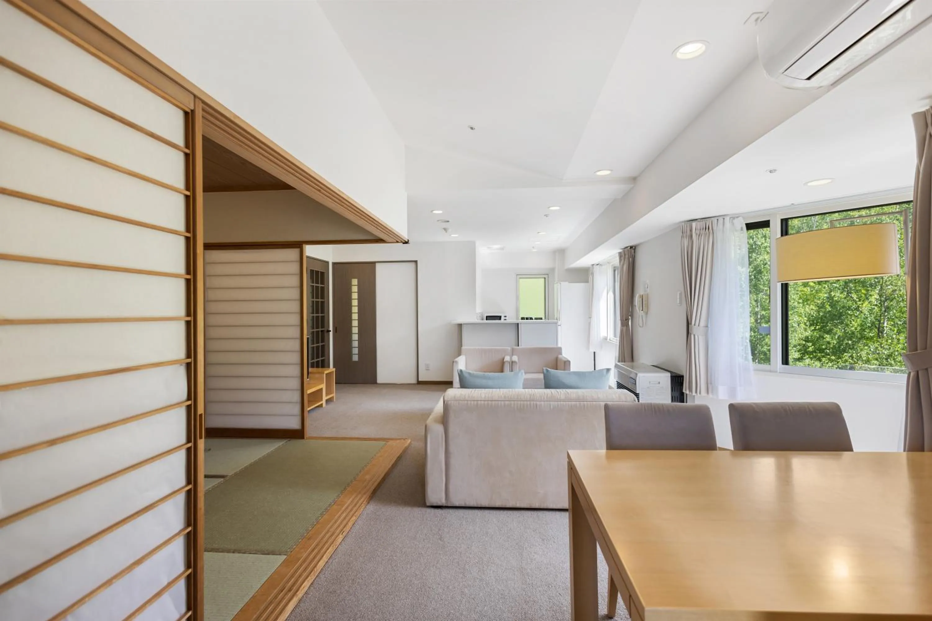 Living room in One Niseko Resort Towers