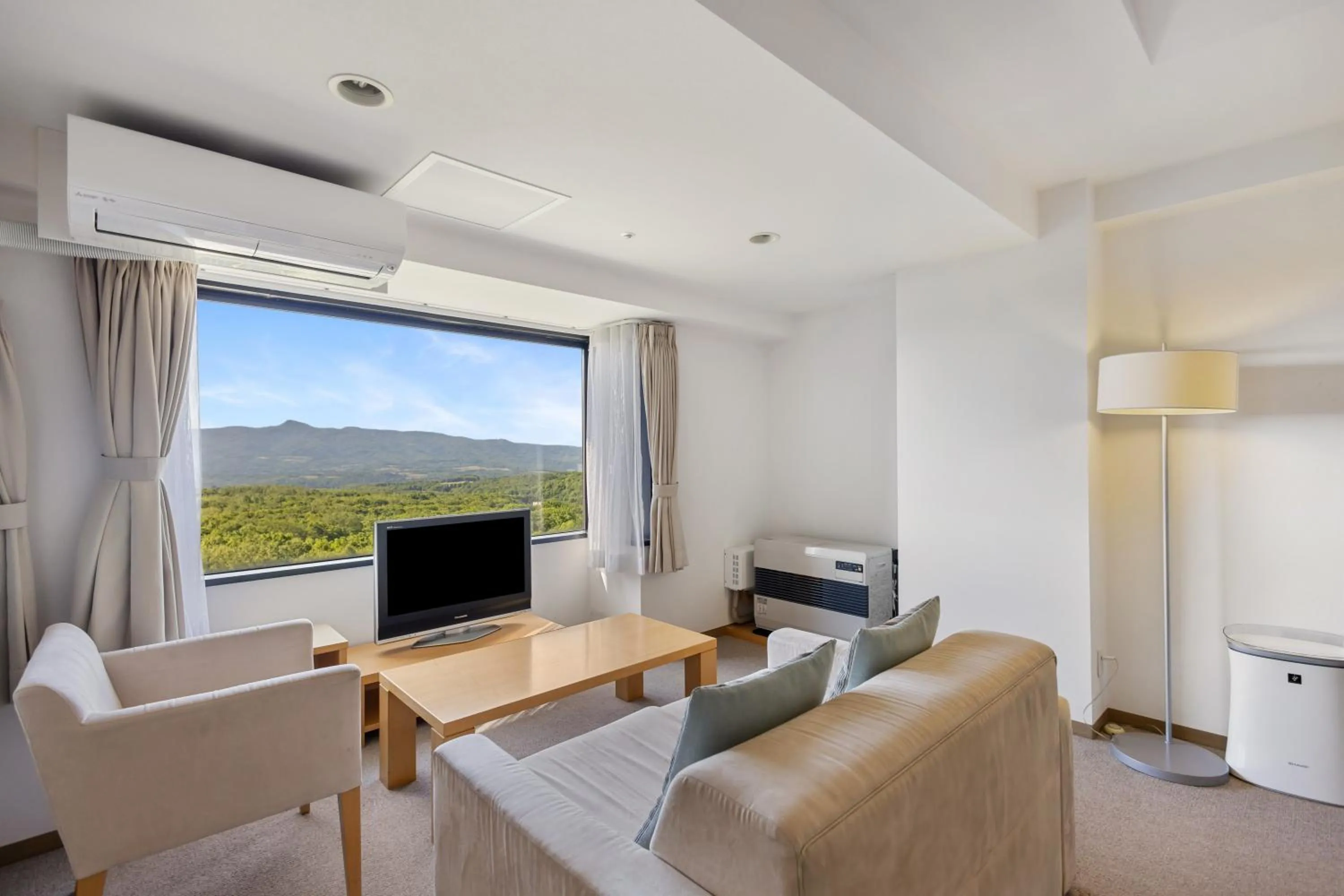 Living room in One Niseko Resort Towers