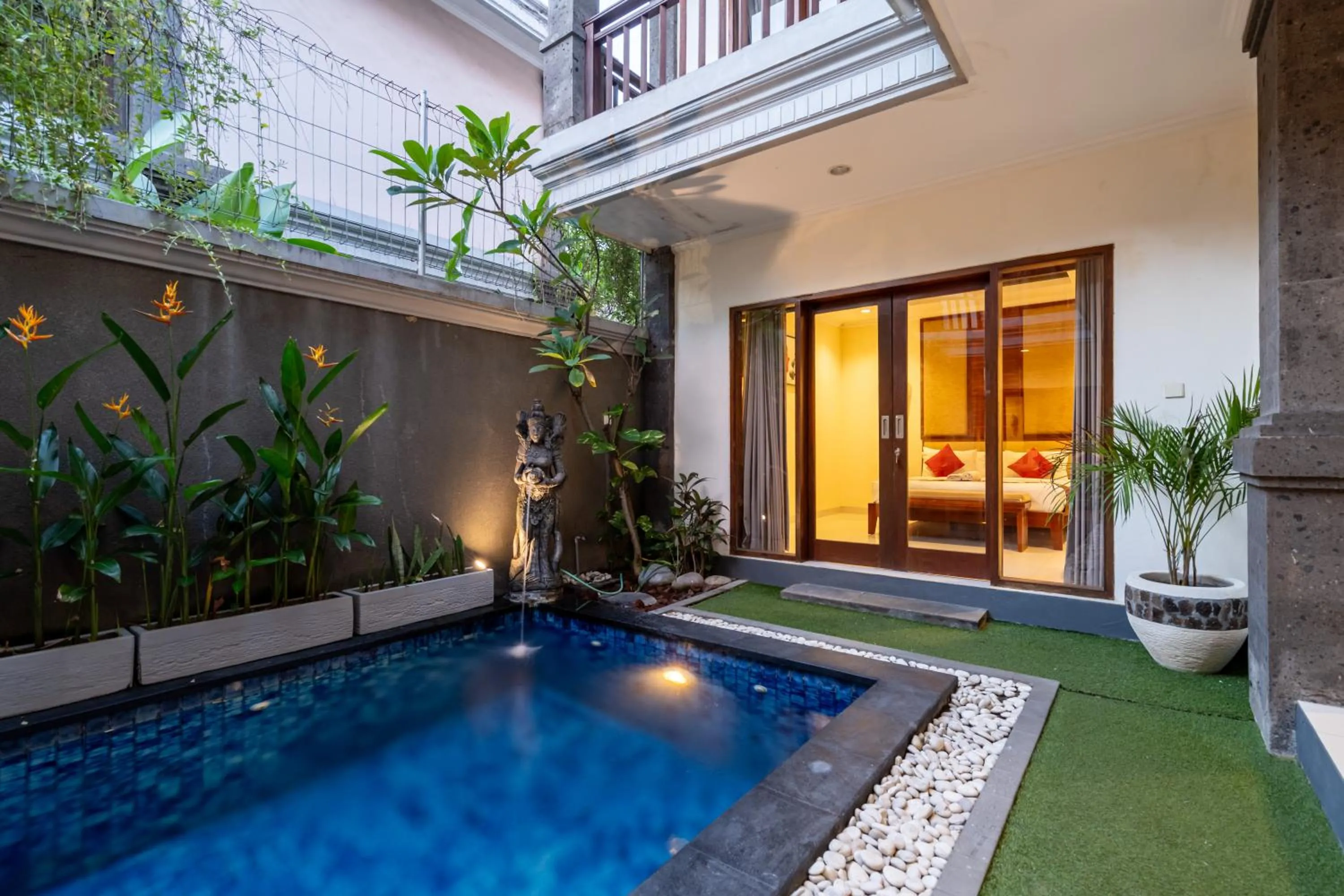 Pool view in De' Bharata Bali Villas