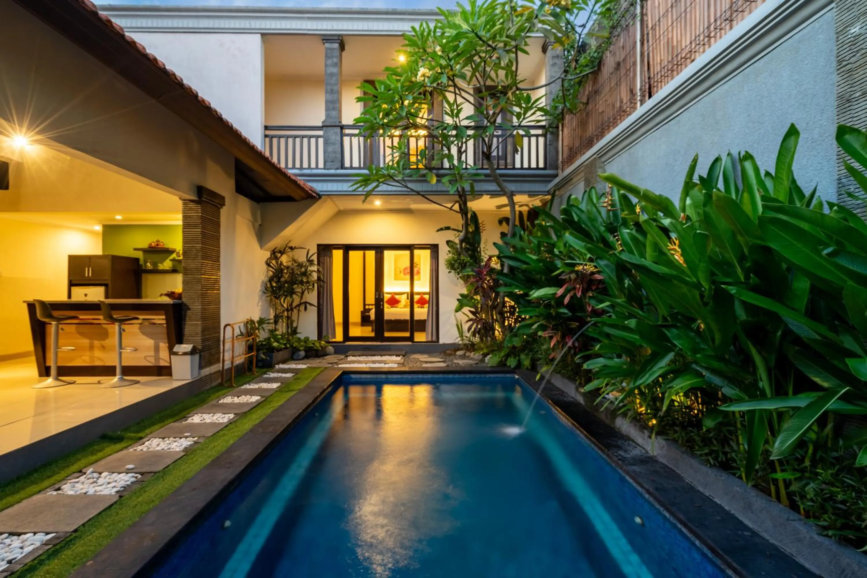 Pool view in De' Bharata Bali Villas