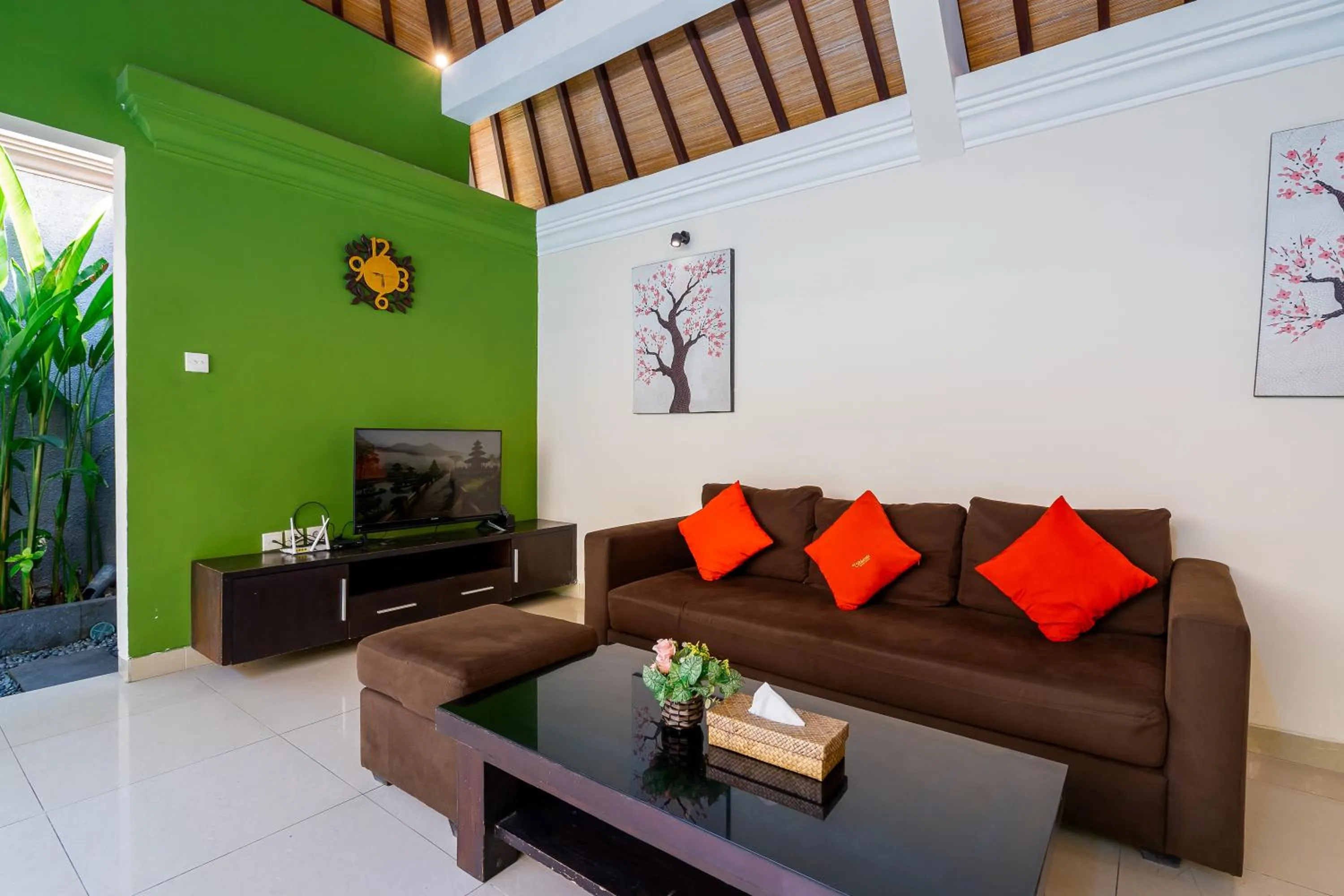 Living room in De' Bharata Bali Villas