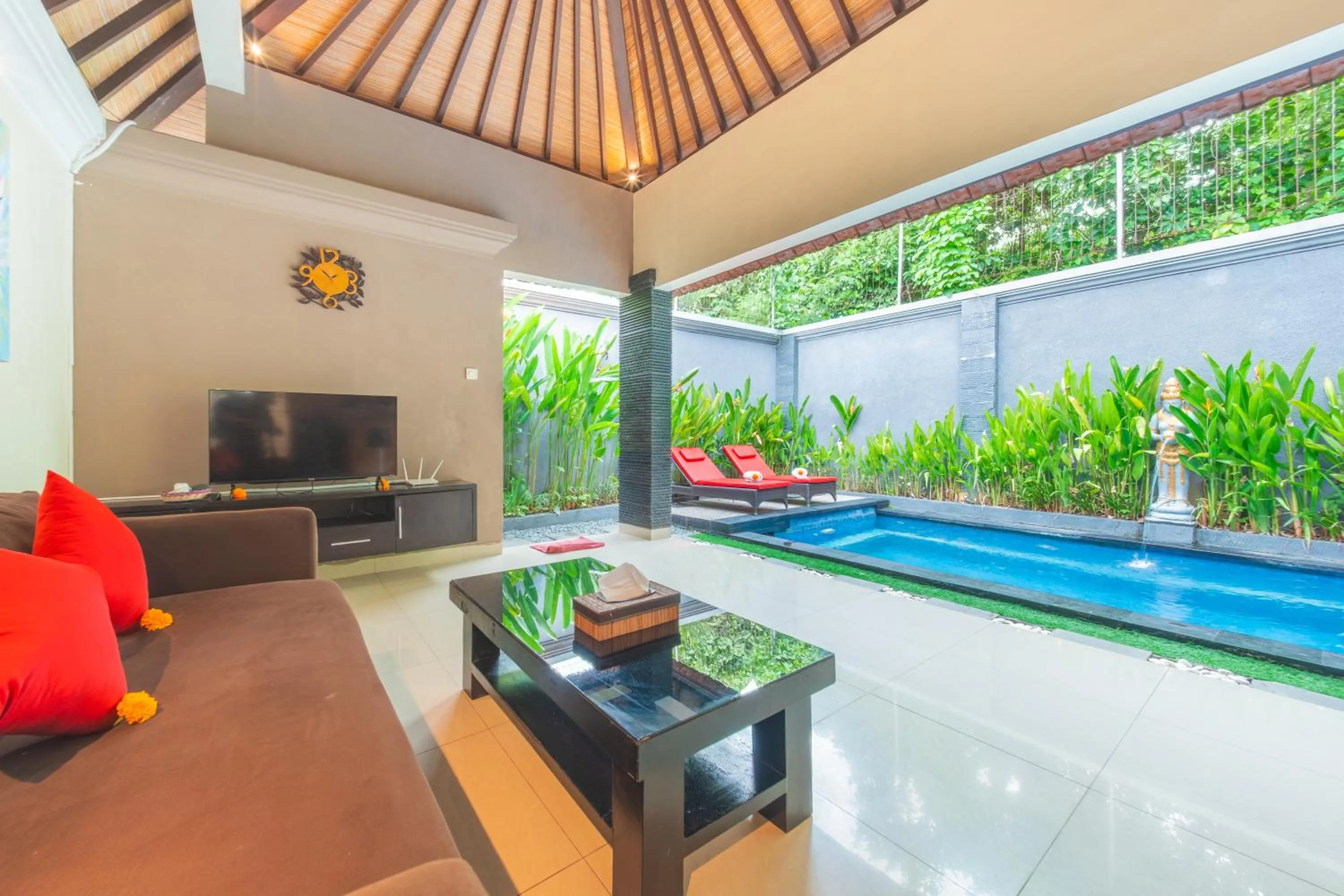 Pool view in De' Bharata Bali Villas