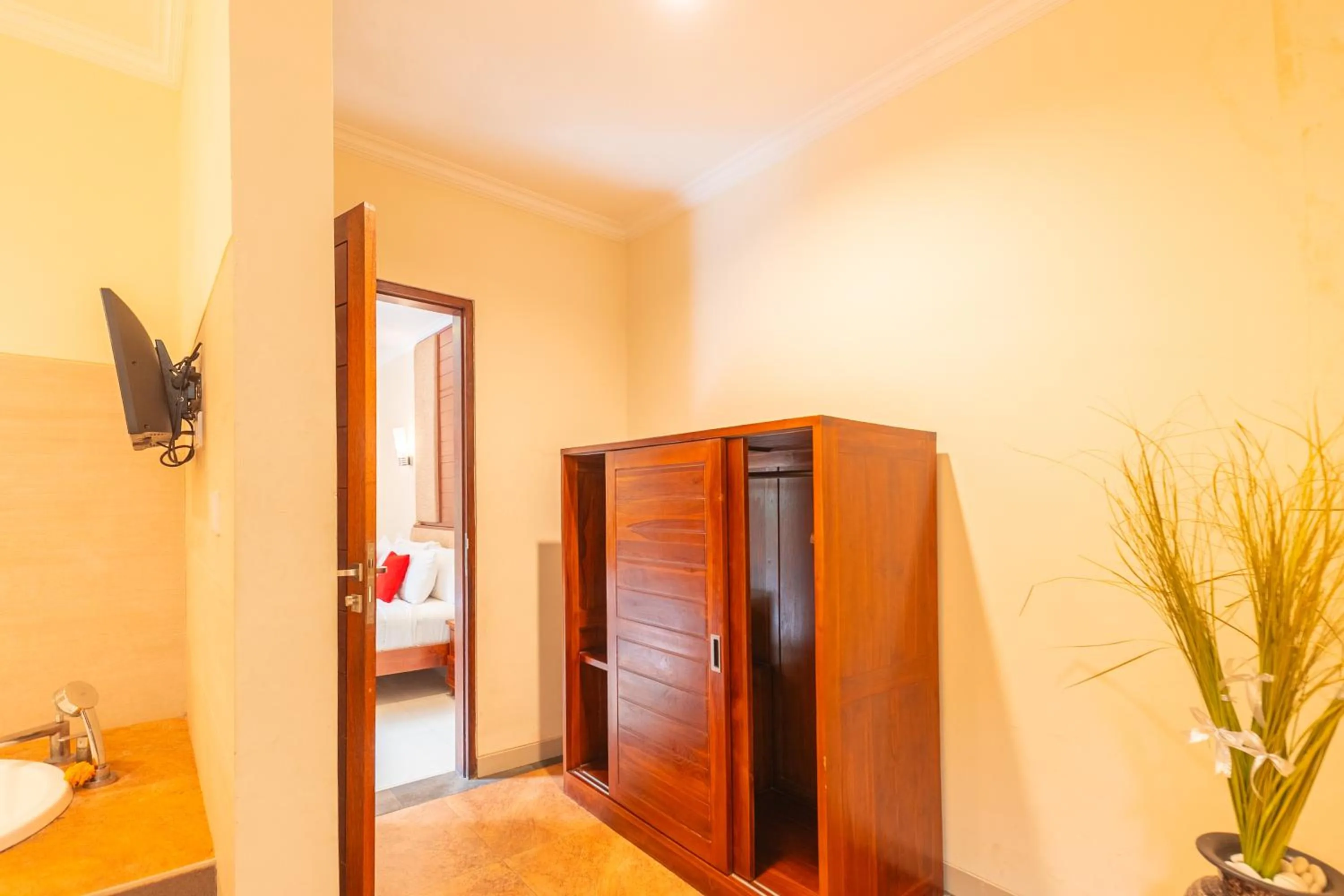wardrobe, Bed in De' Bharata Bali Villas