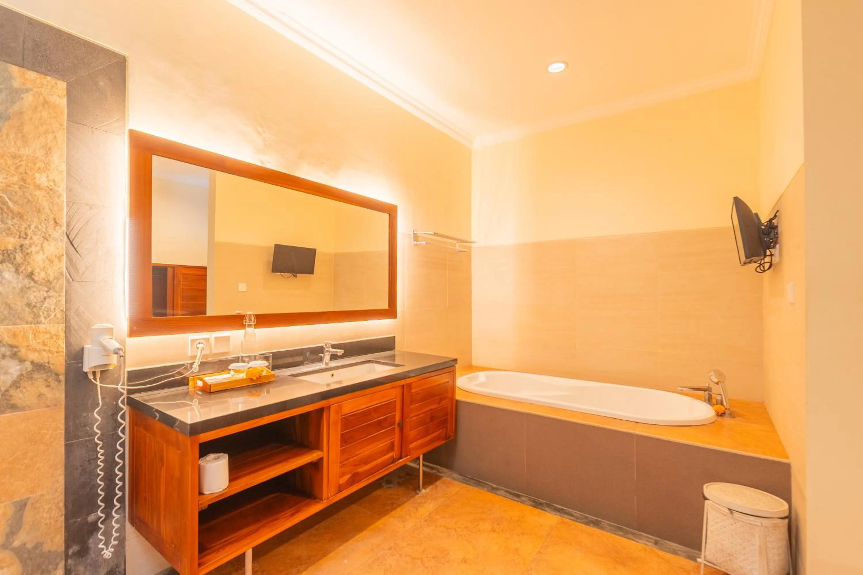 Bathroom in De' Bharata Bali Villas