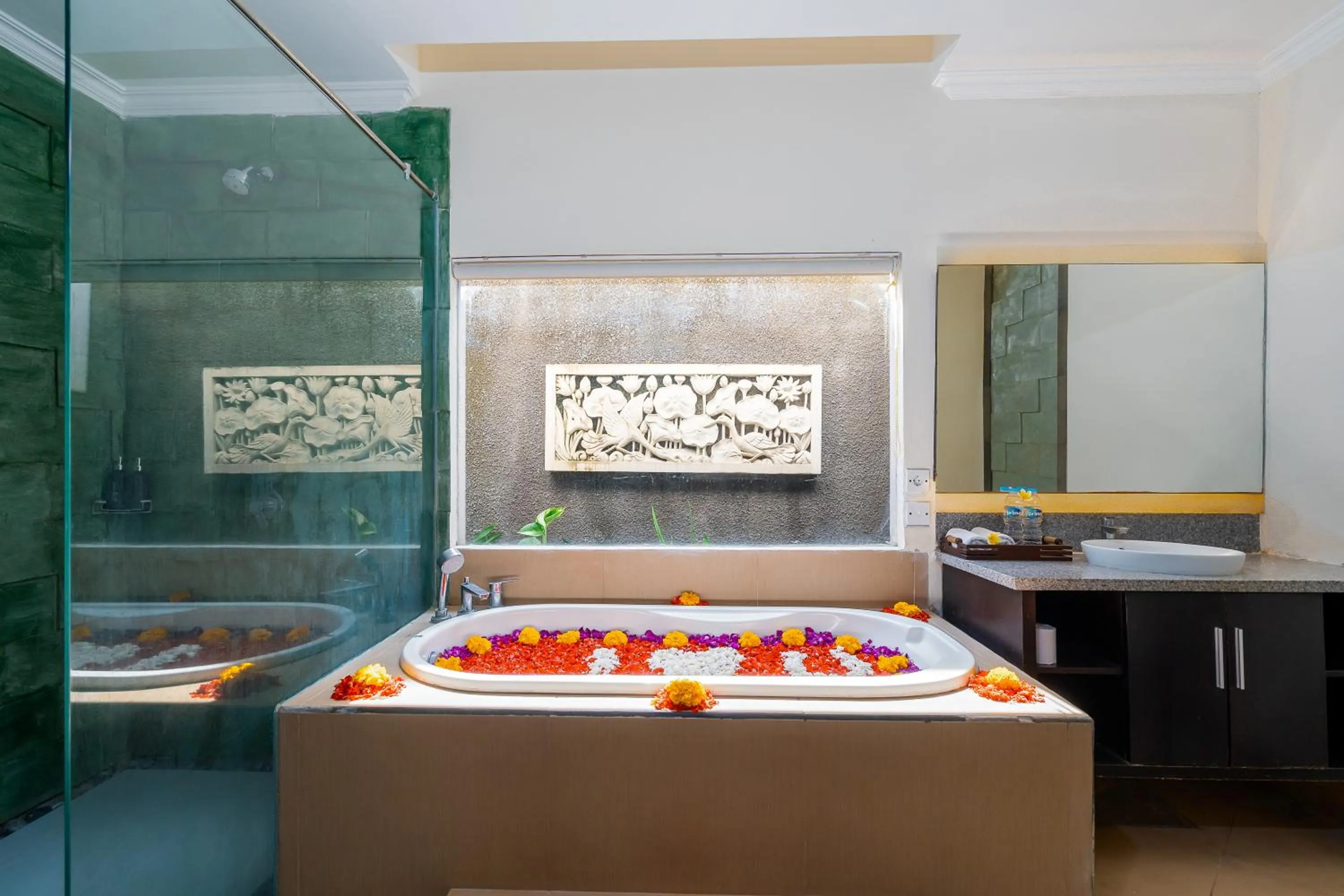 Bath in De' Bharata Bali Villas