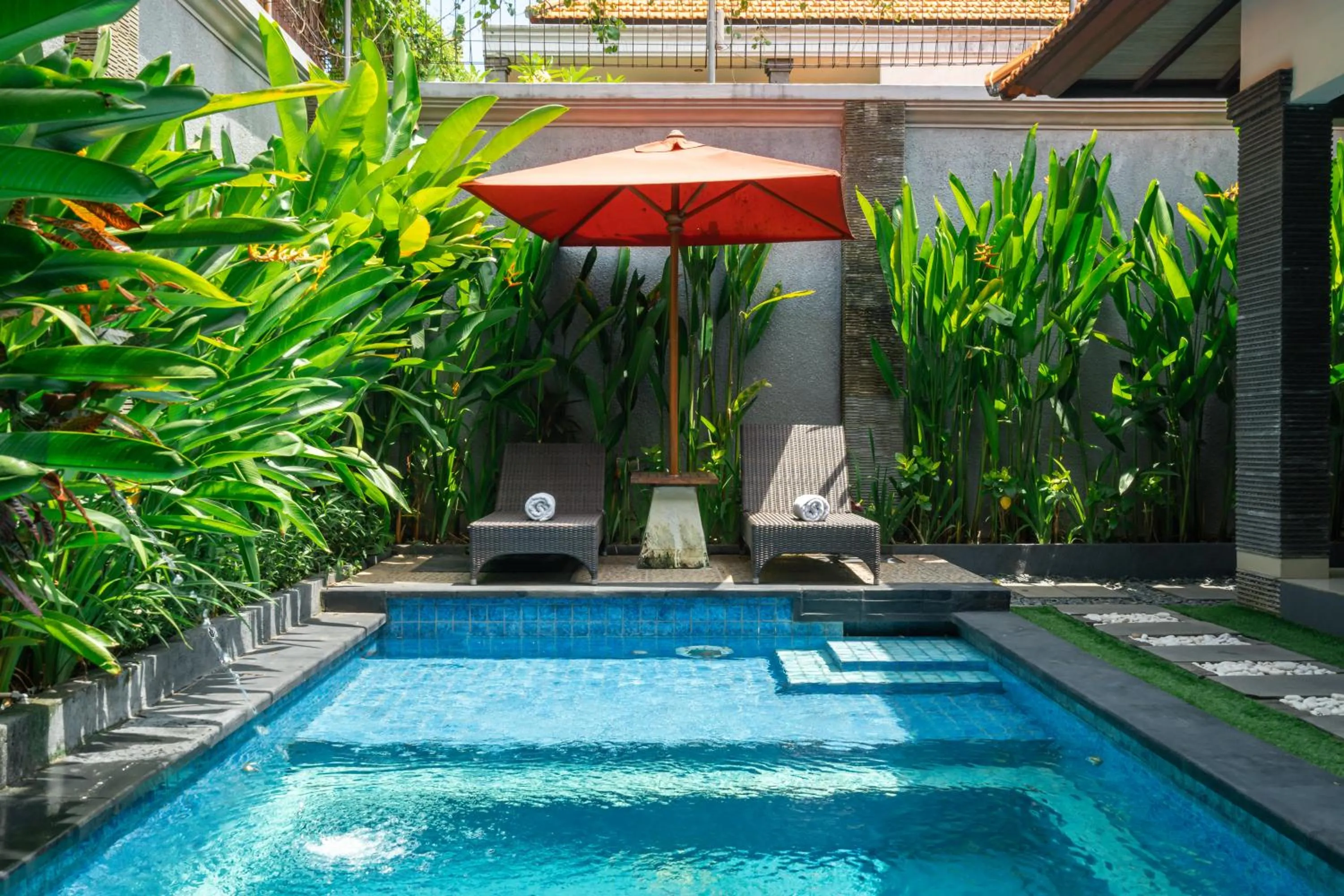Pool view in De' Bharata Bali Villas