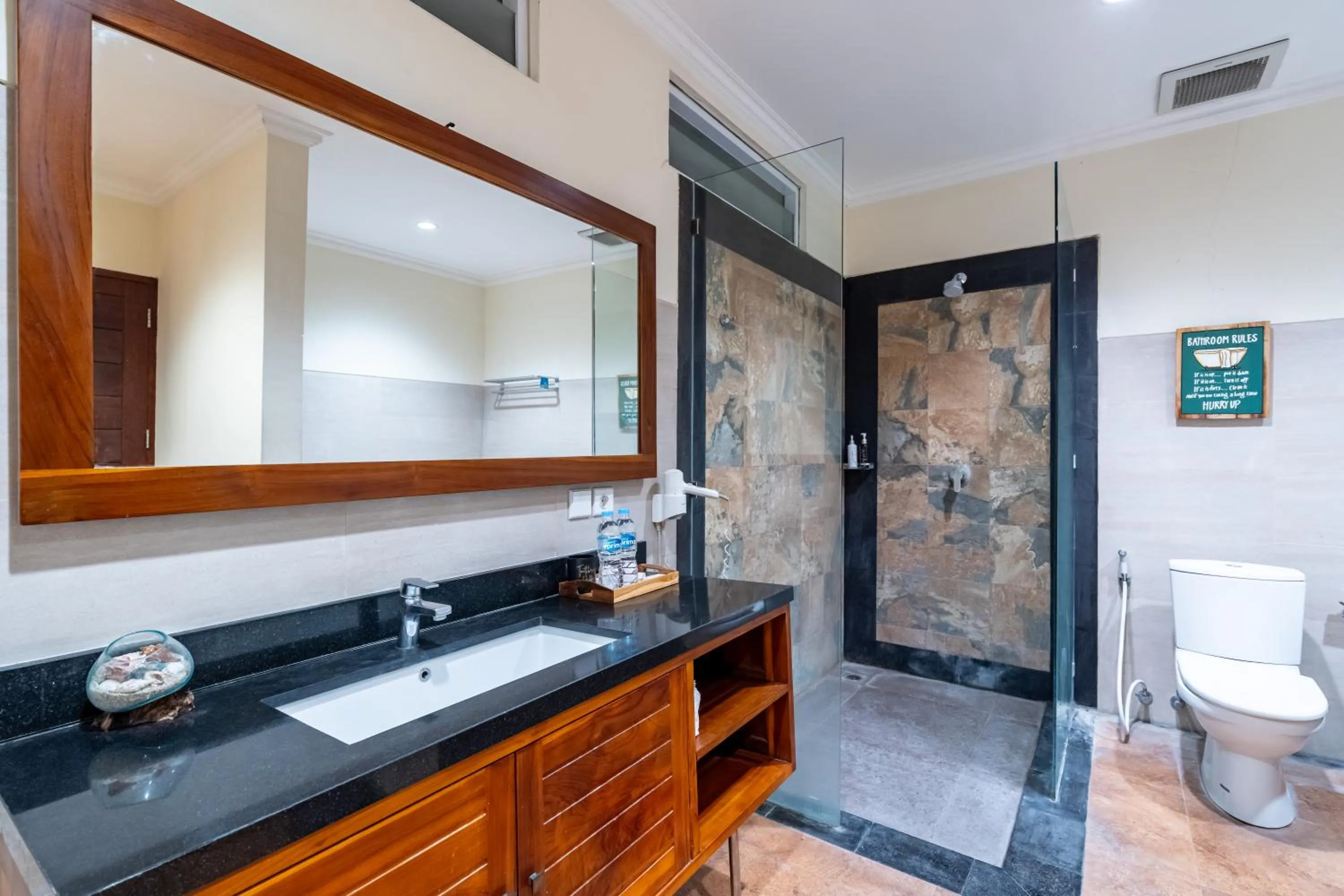 Shower in De' Bharata Bali Villas