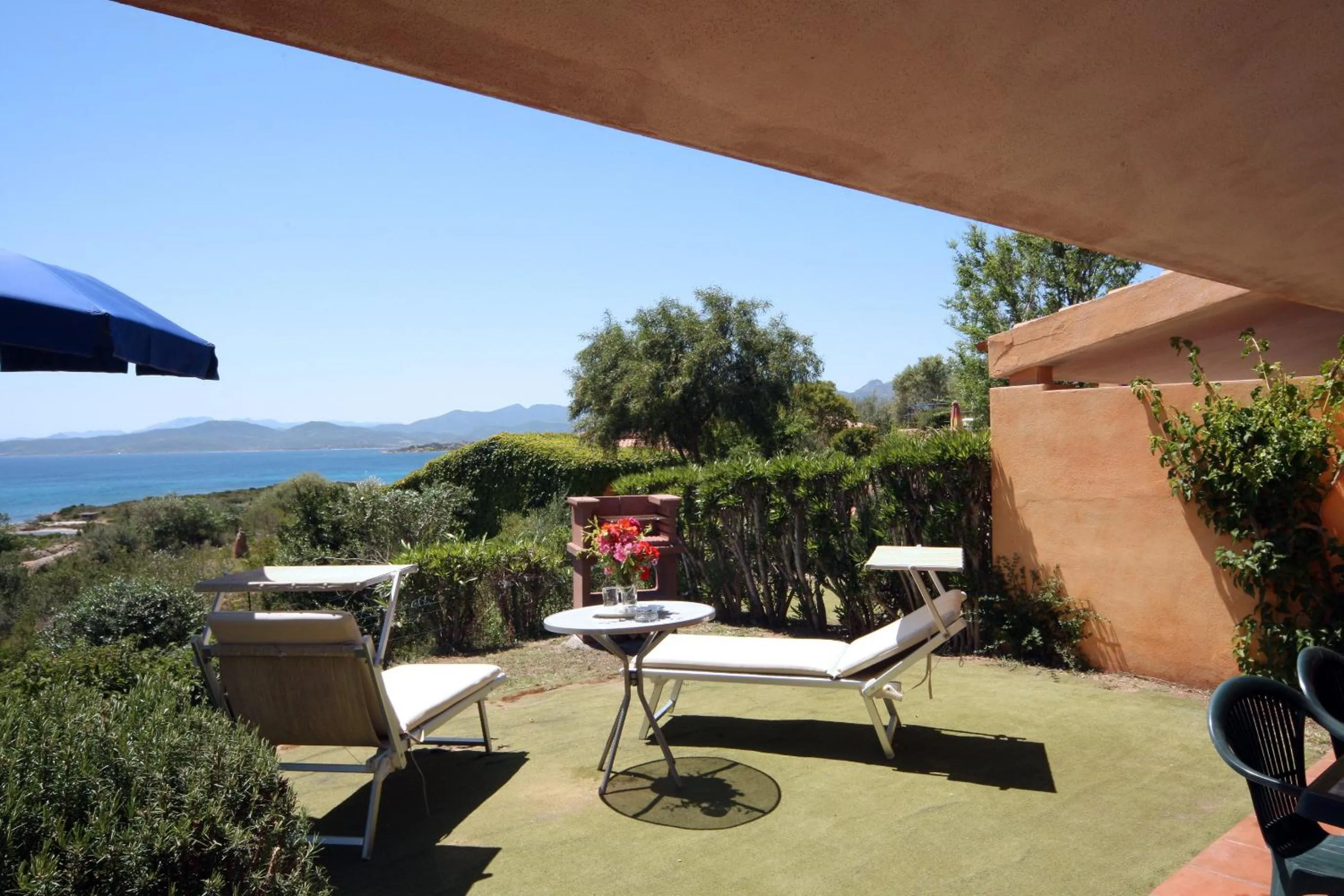 Balcony/Terrace in Residence Baia Salinedda