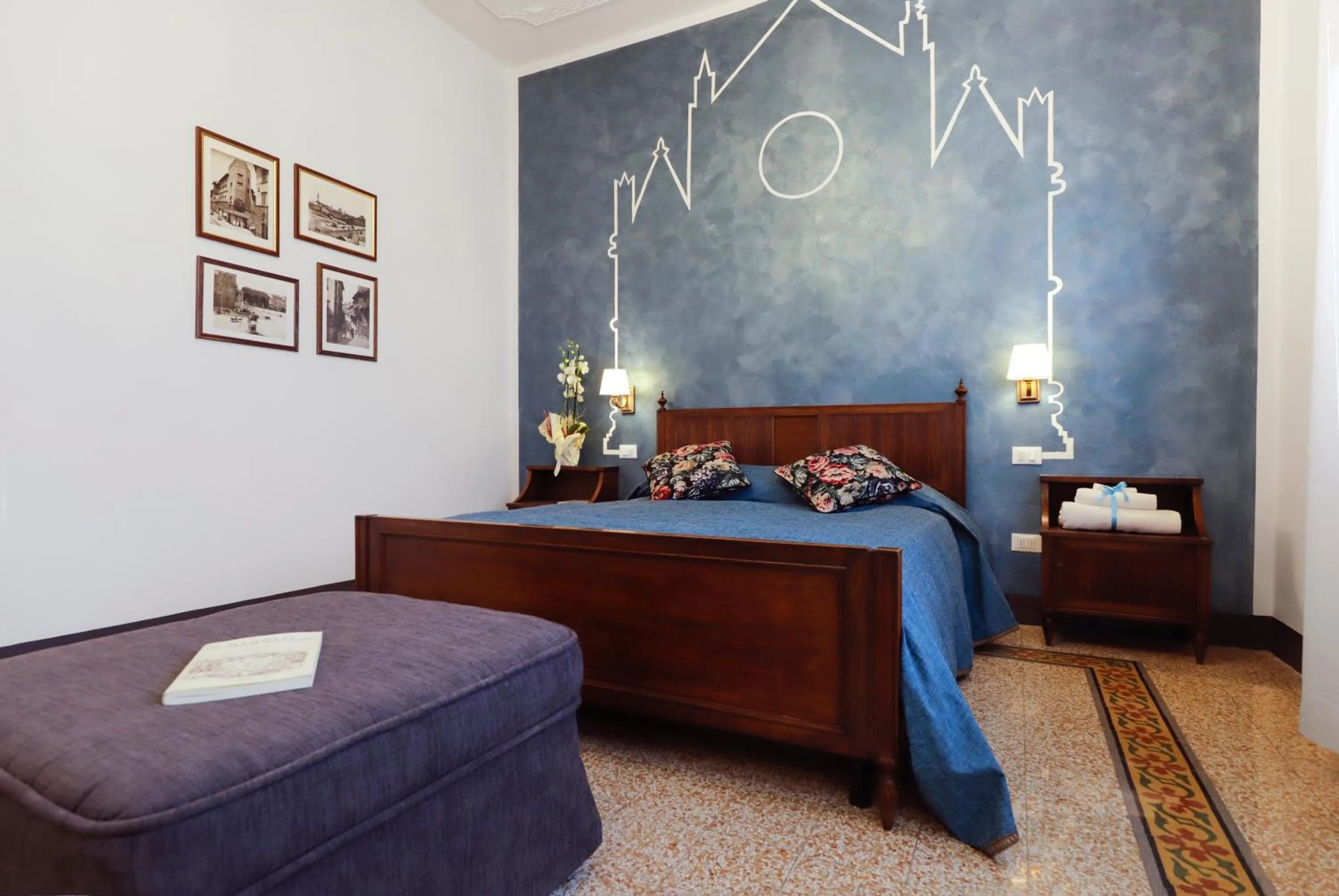 Bedroom, Bed in Residenza Cecchi B&B