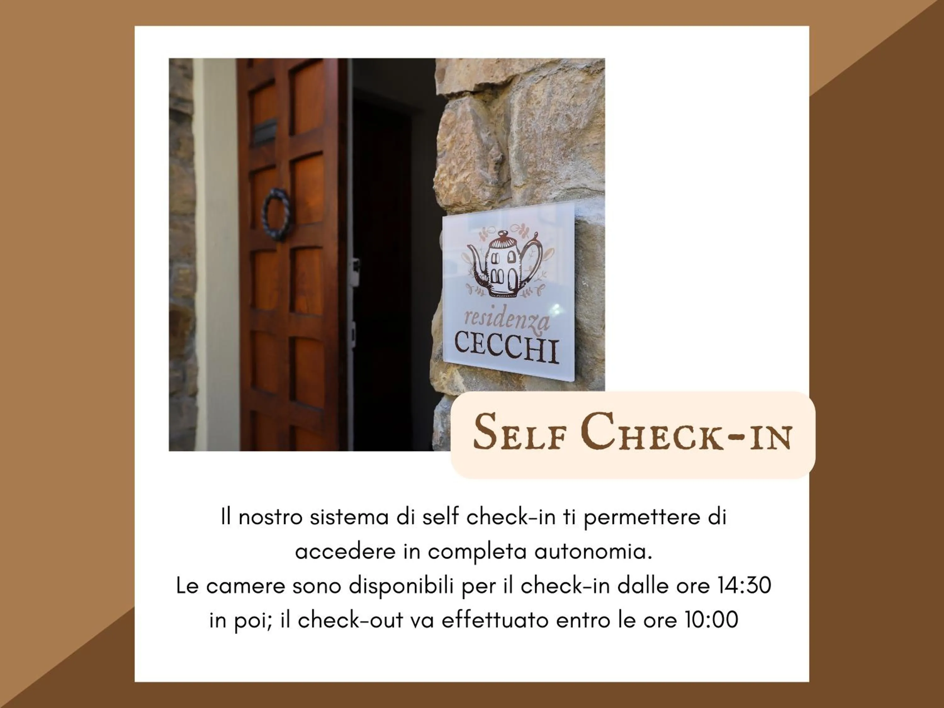 Lobby or reception in Residenza Cecchi B&B