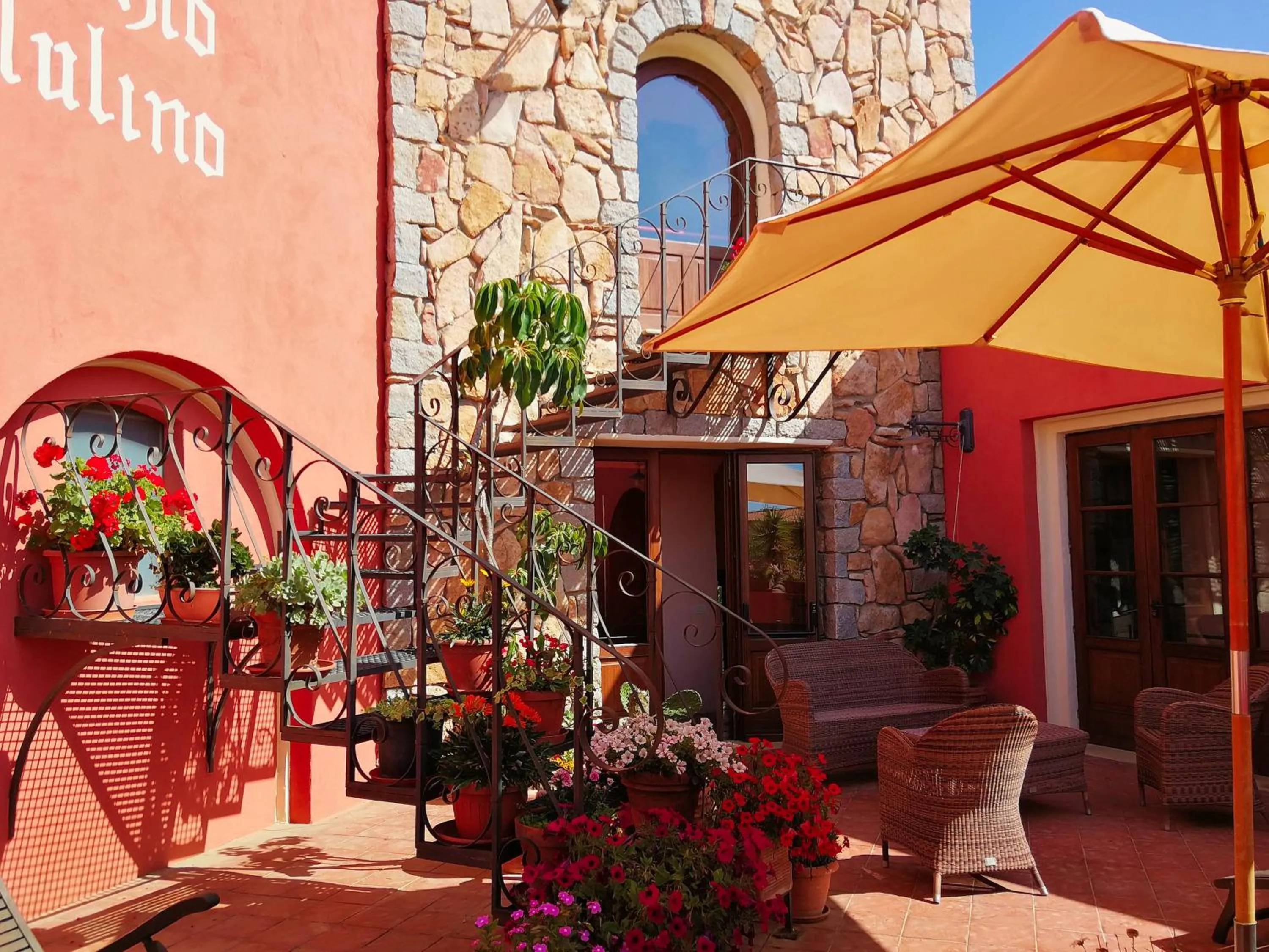 Balcony/Terrace in Hotel Il Vecchio Mulino
