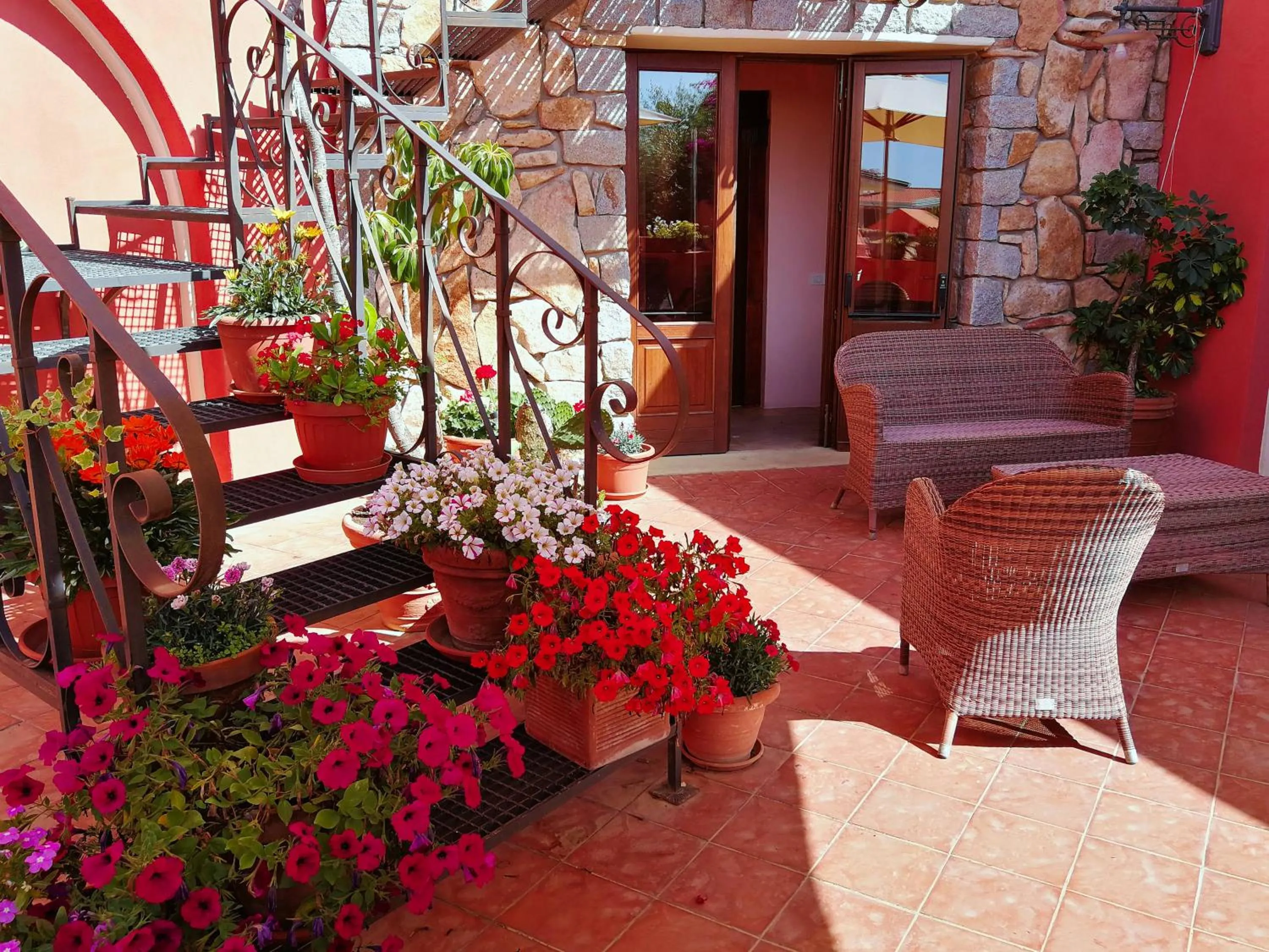 Balcony/Terrace in Hotel Il Vecchio Mulino