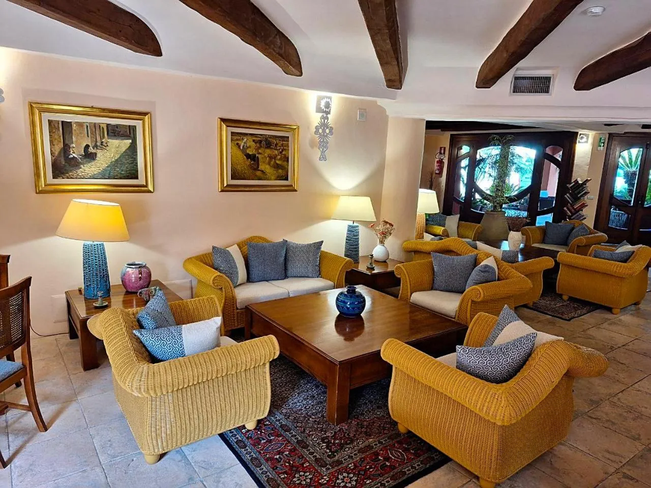 Living room in Hotel Il Vecchio Mulino