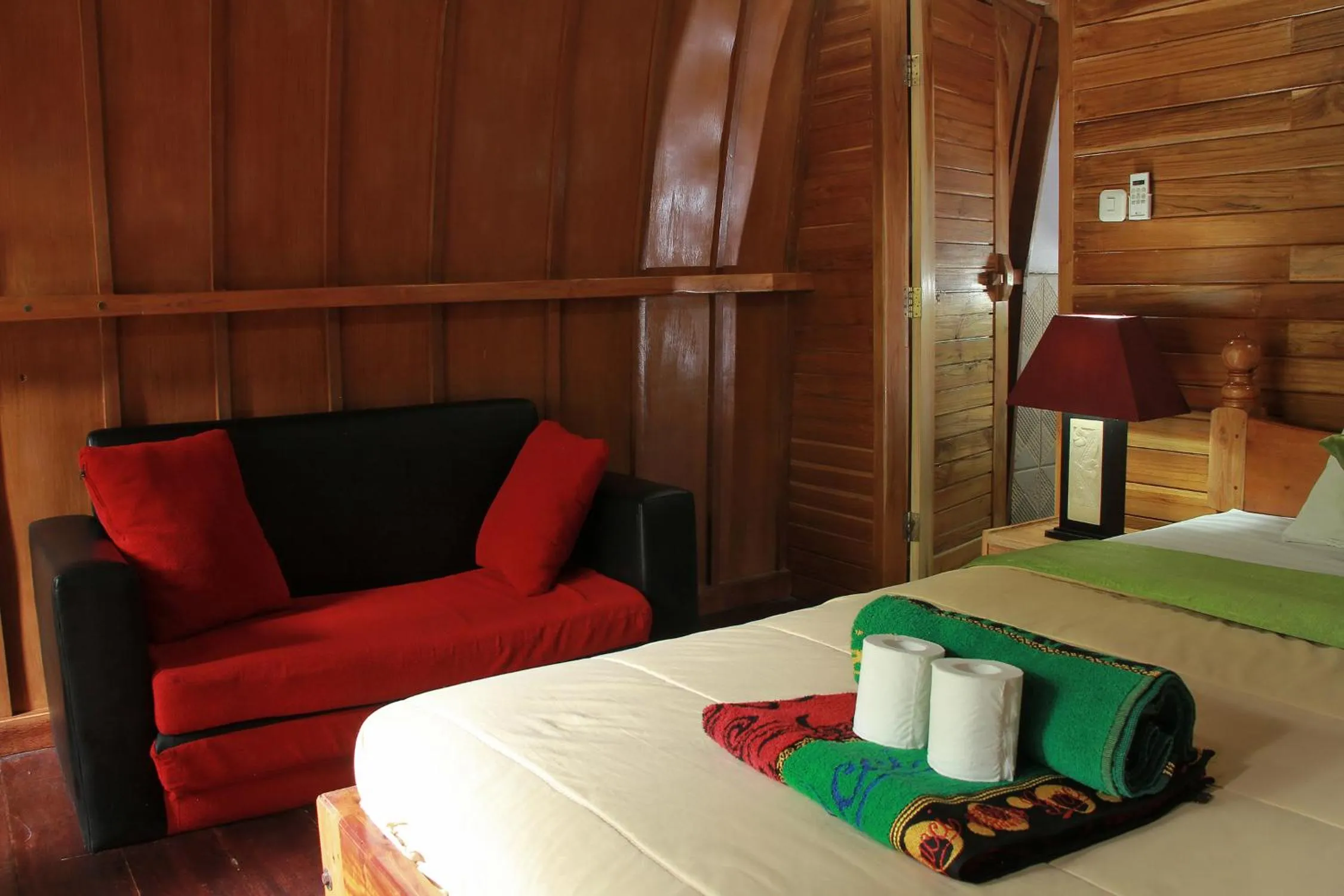 Bedroom, Bed in Banana Leaf Bungalow