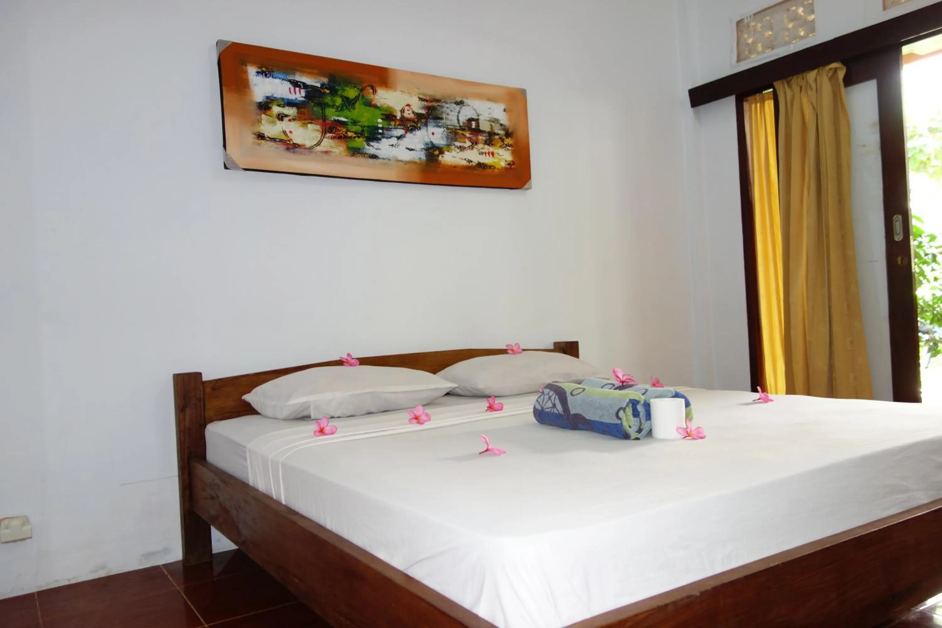 Bedroom, Bed in Banana Leaf Bungalow