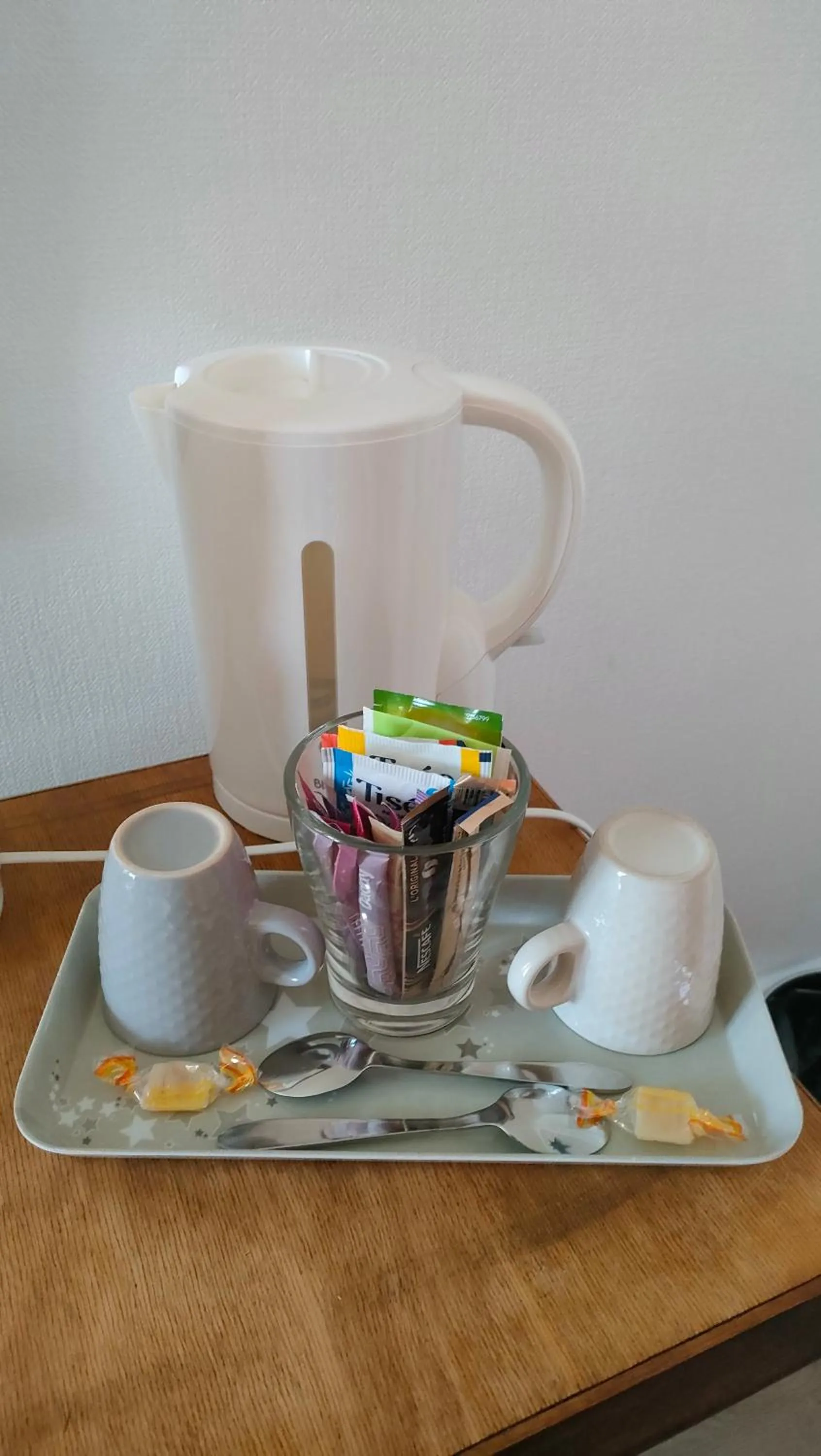 Coffee/tea facilities in Chambres d'hôtes La Tuilerie