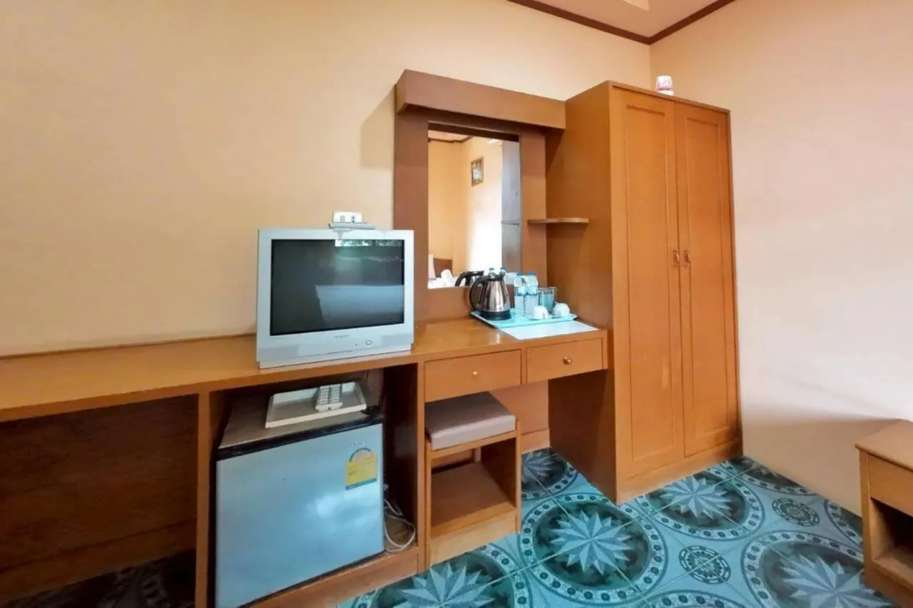 Bed in Island View Bungalows