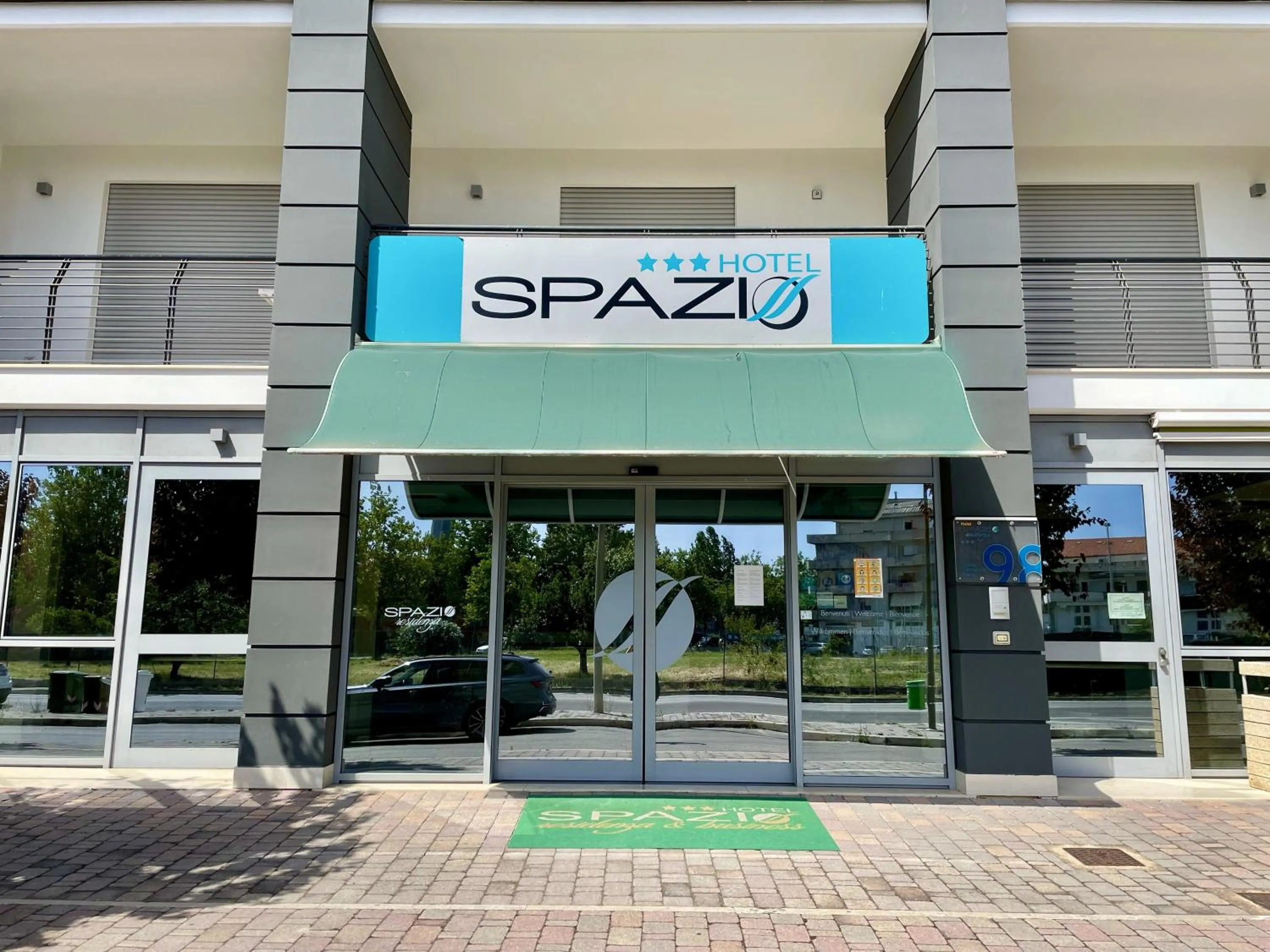 Property building in Hotel Spazio Residenza