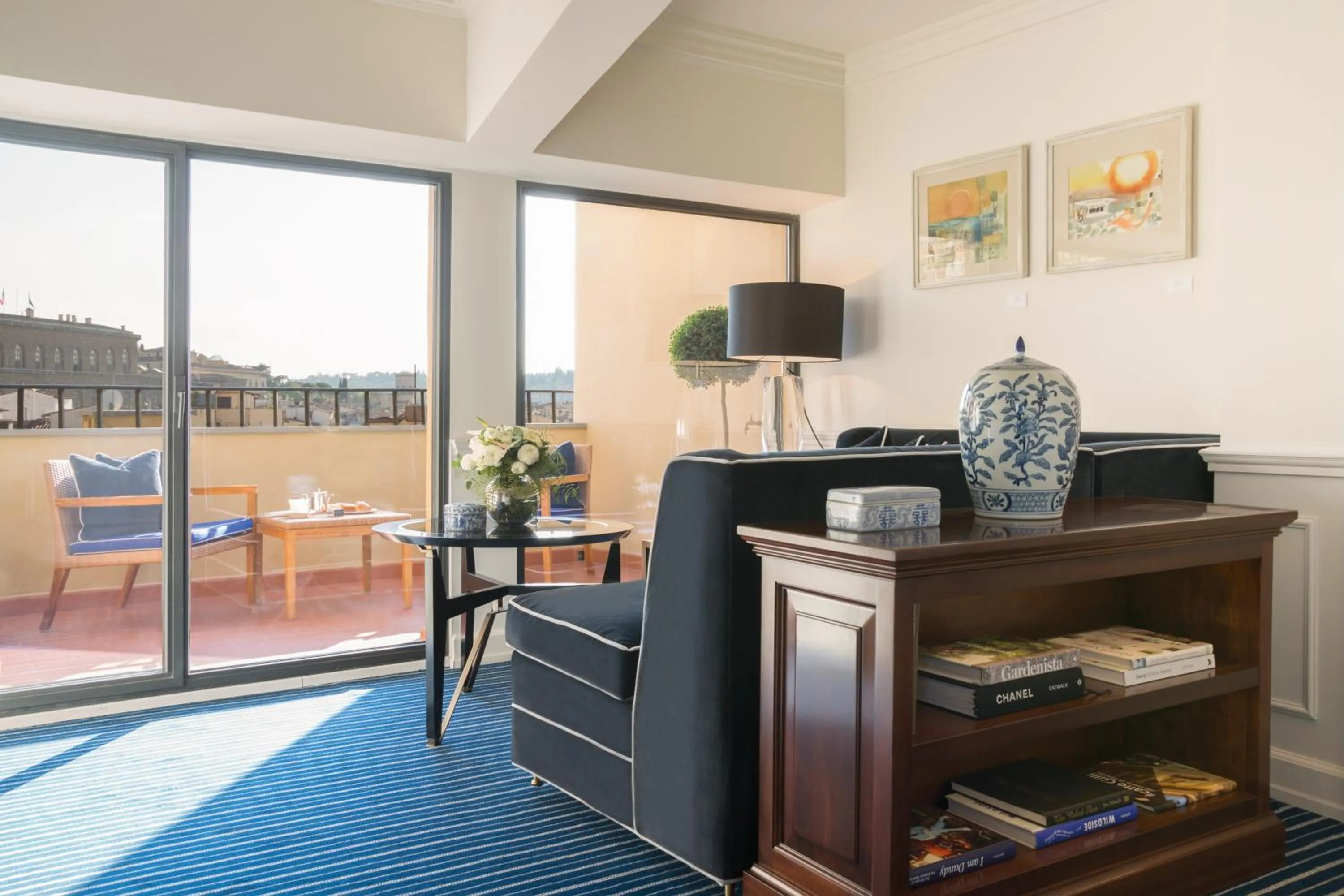 Living room in Hotel Lungarno - Lungarno Collection